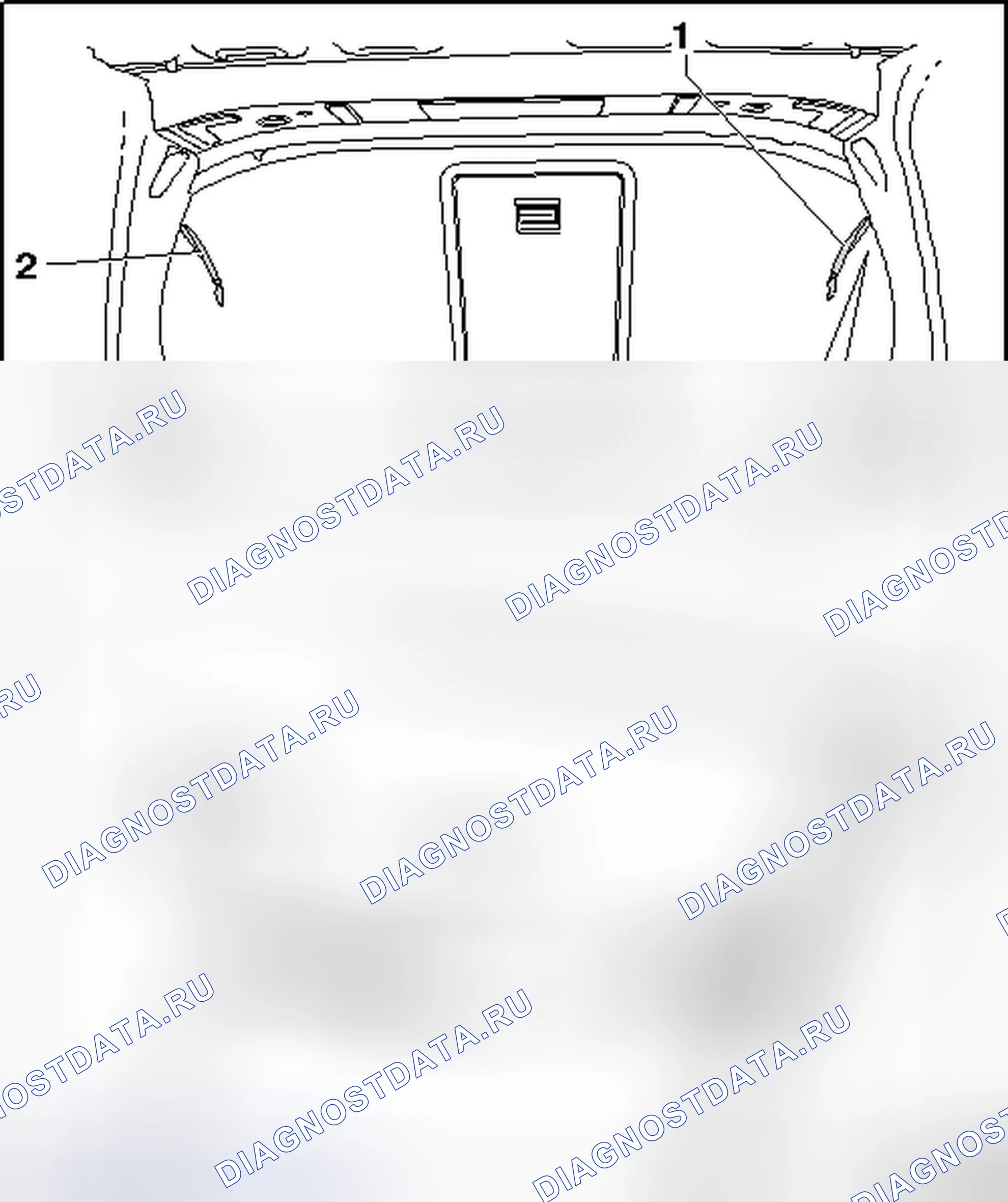 Рис. 47: ФИКСИРОВАННАЯ ЗАДНЯЯ СПИНКА, PASSAT CC). Volkswagen Passat B6