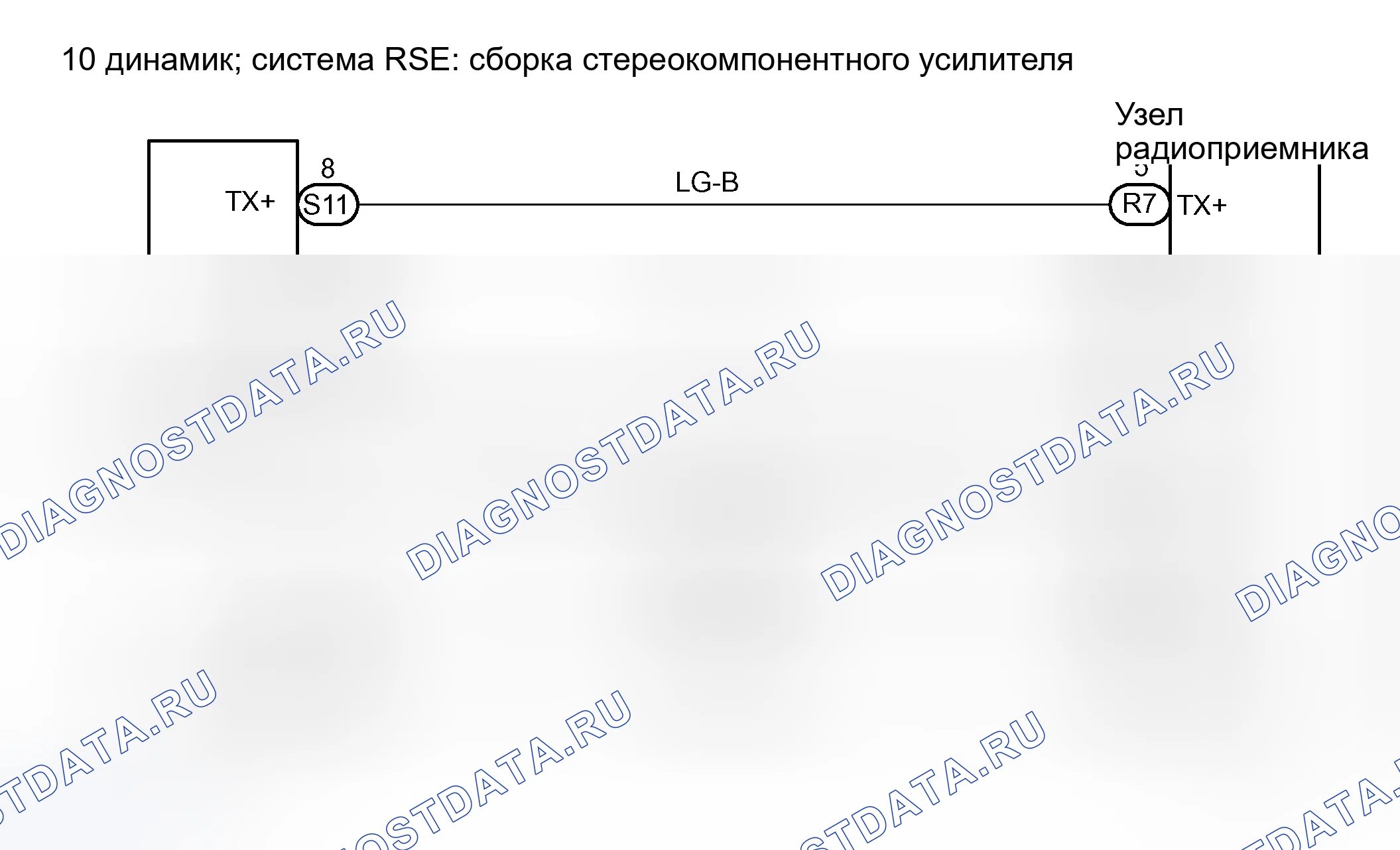 Рис. 55: электросхема. Toyota Sienna II