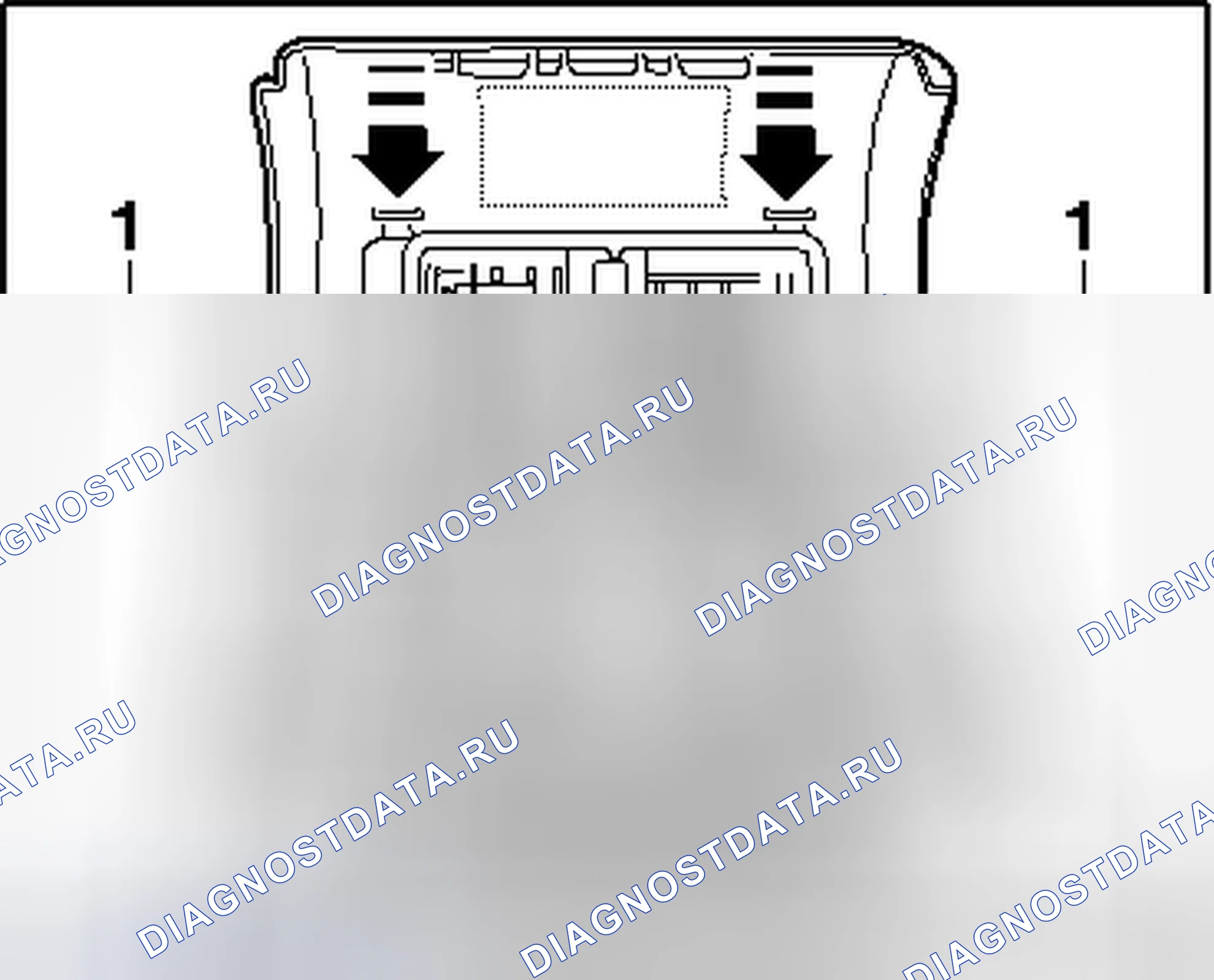 Рис. 41: ЗАДНИЙ ВЕНТИЛЯЦИОННЫЙ КАНАЛ. Volkswagen Passat B6