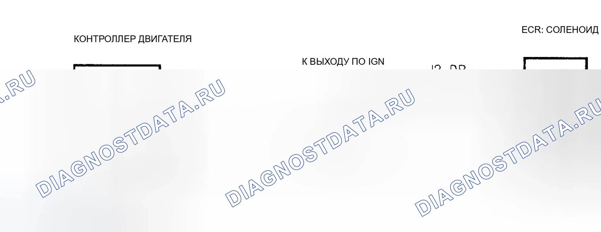 Рис. 395: Схематическое испытание DR-19A электромагнитной цепи рециркуляция отработавших газов. Dodge Dakota Sport 