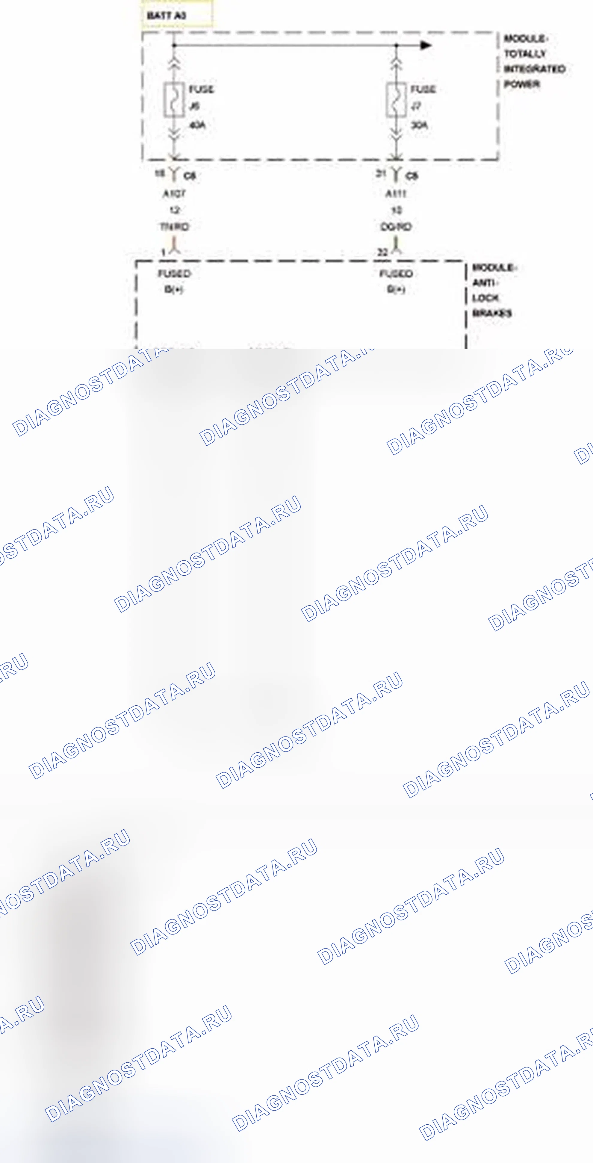 Рис. 39: Принципиальная схема. Dodge Journey I