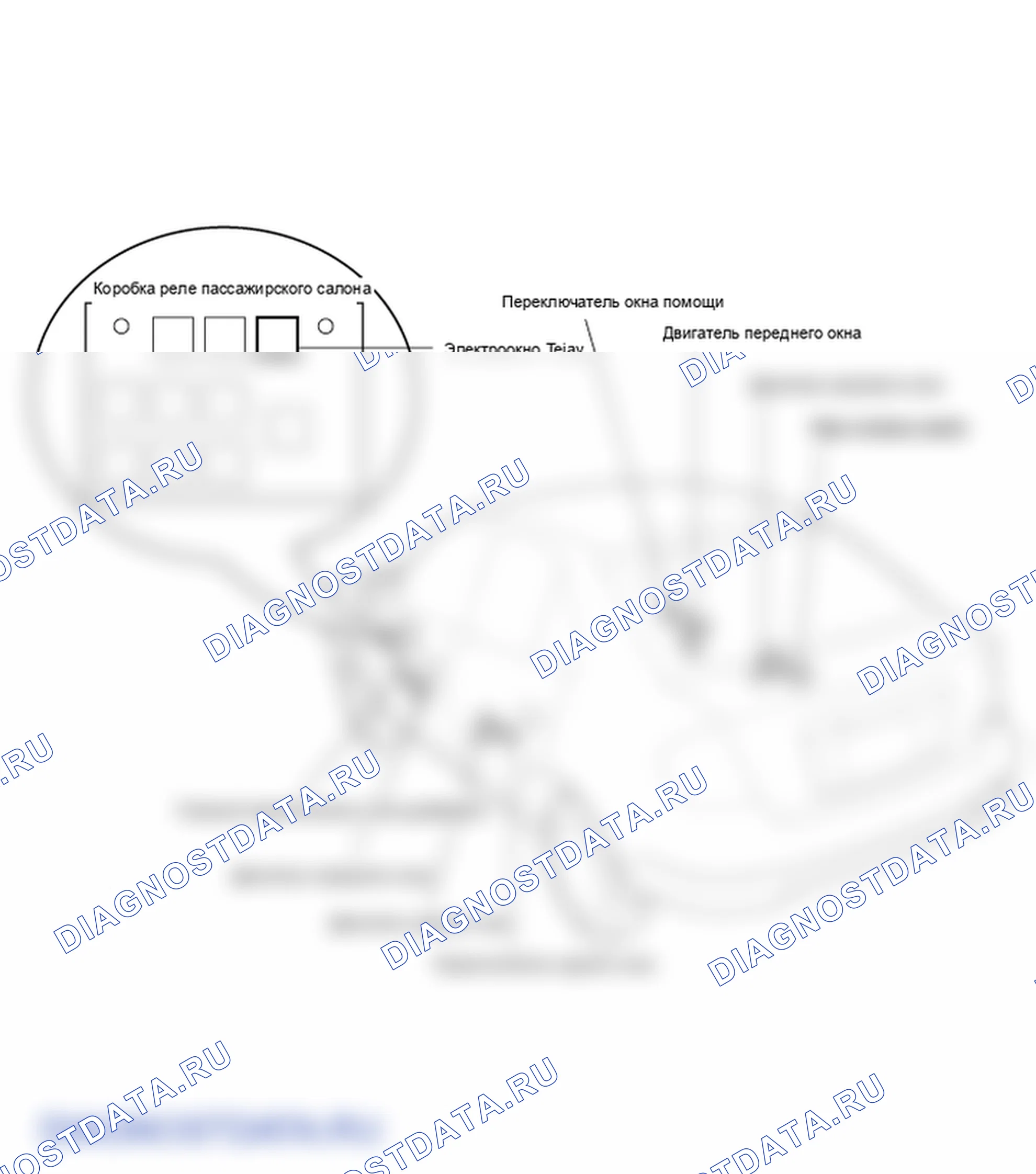 Расположение компонентов и компонентов. Hyundai Accent LC
