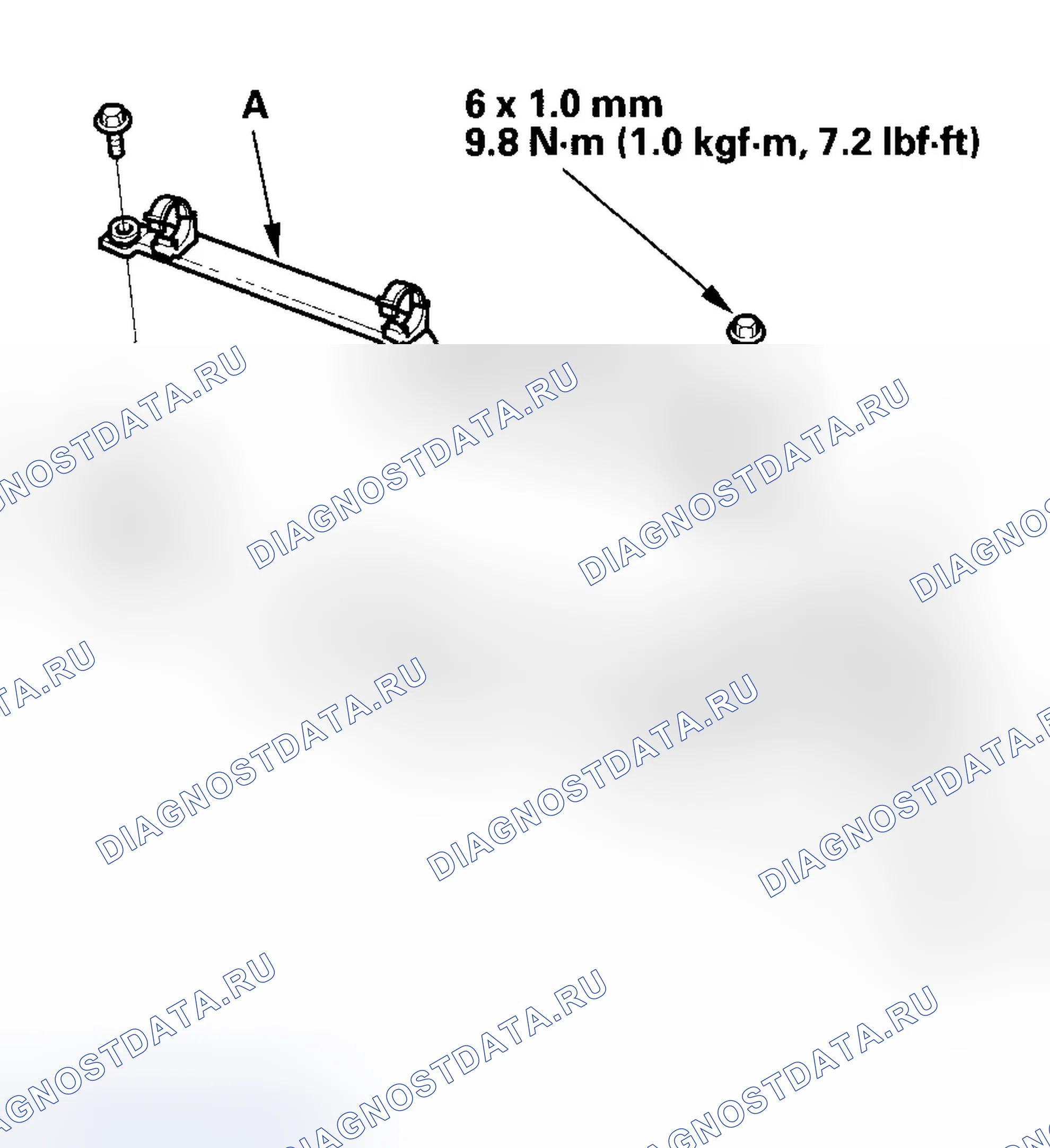Рис. 107: Установка рулевой коробки передач. Honda Element YH2