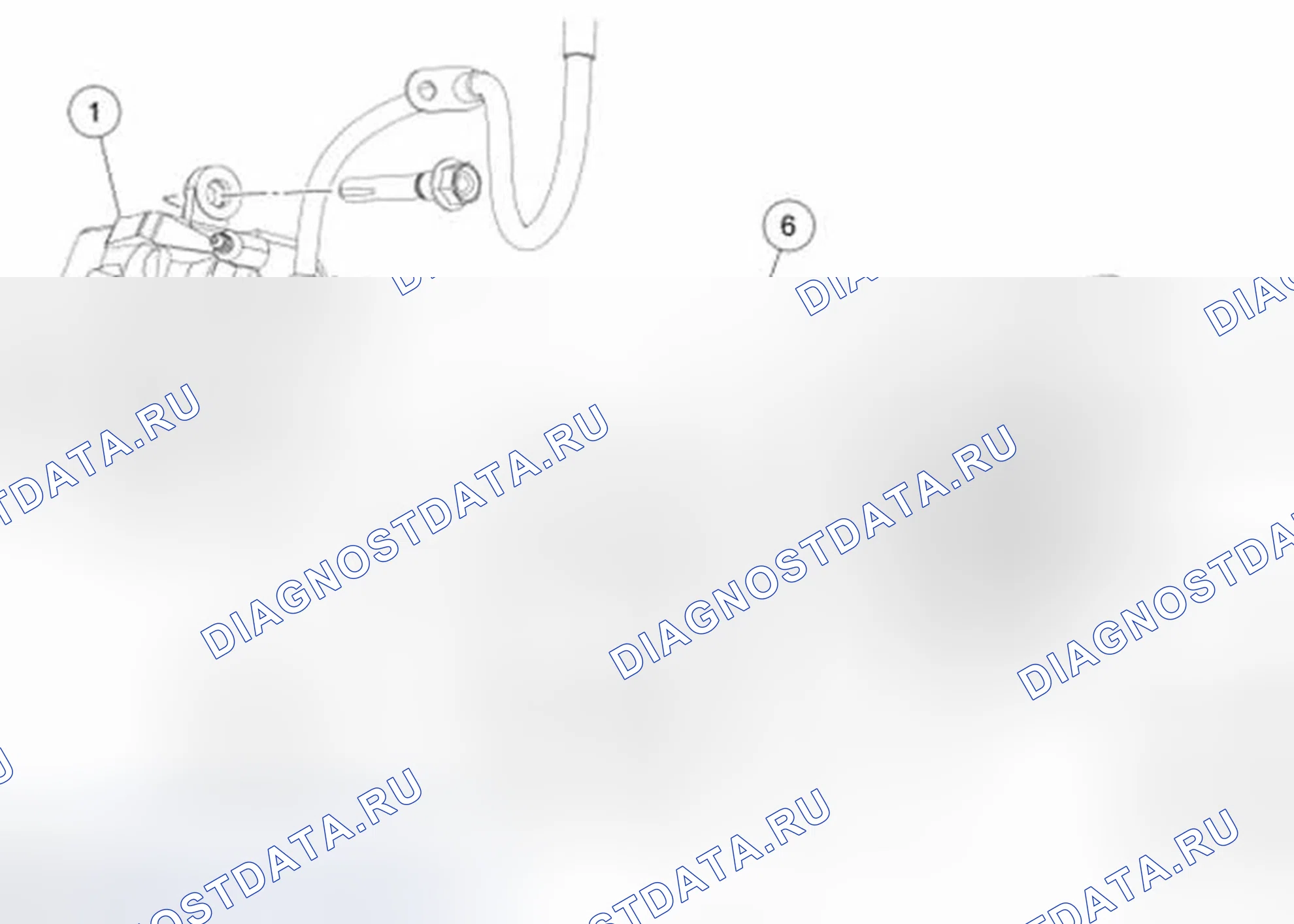 Рис. 16: Анкерная плита тормозного суппорта. Ford Edge I рестайлинг