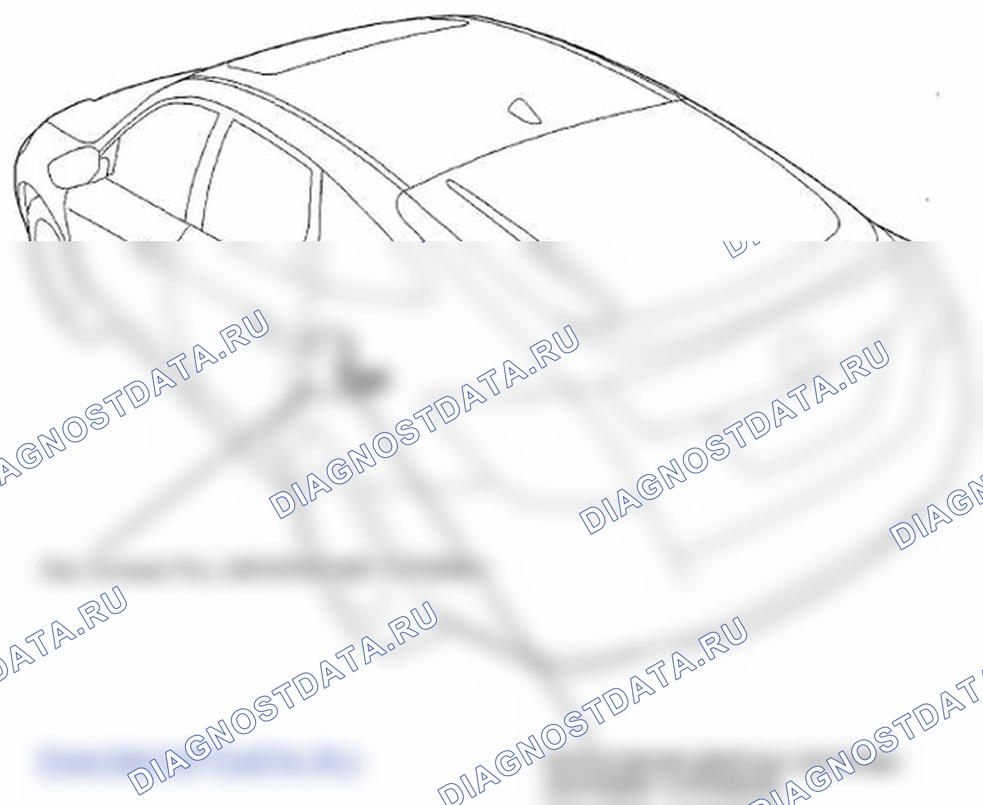 Рис. 154: Указатель расположения компонентов. Honda Crosstour I