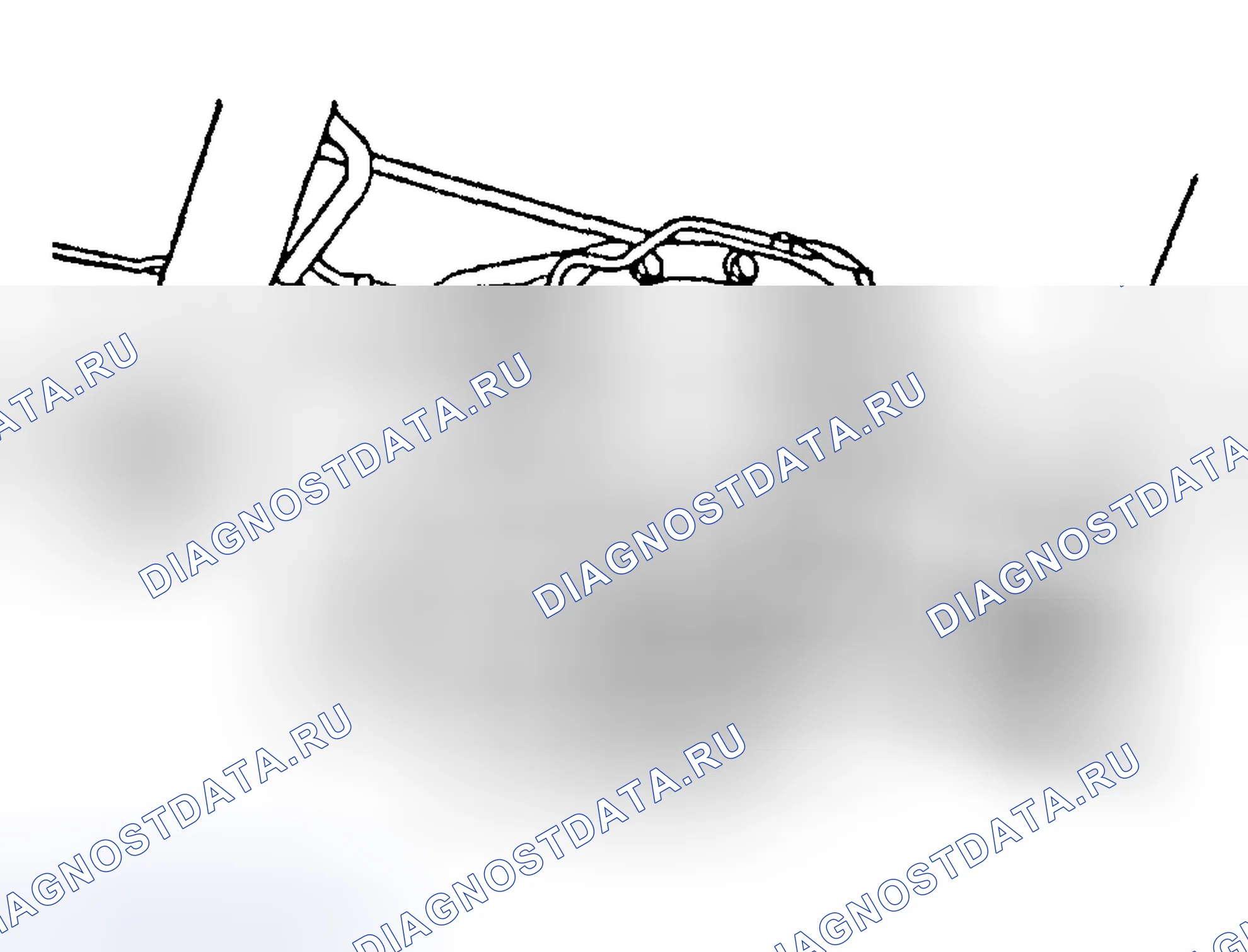 Рис. 80: Коррекция постности - задняя часть. Ford Pickup F250 Super Duty I