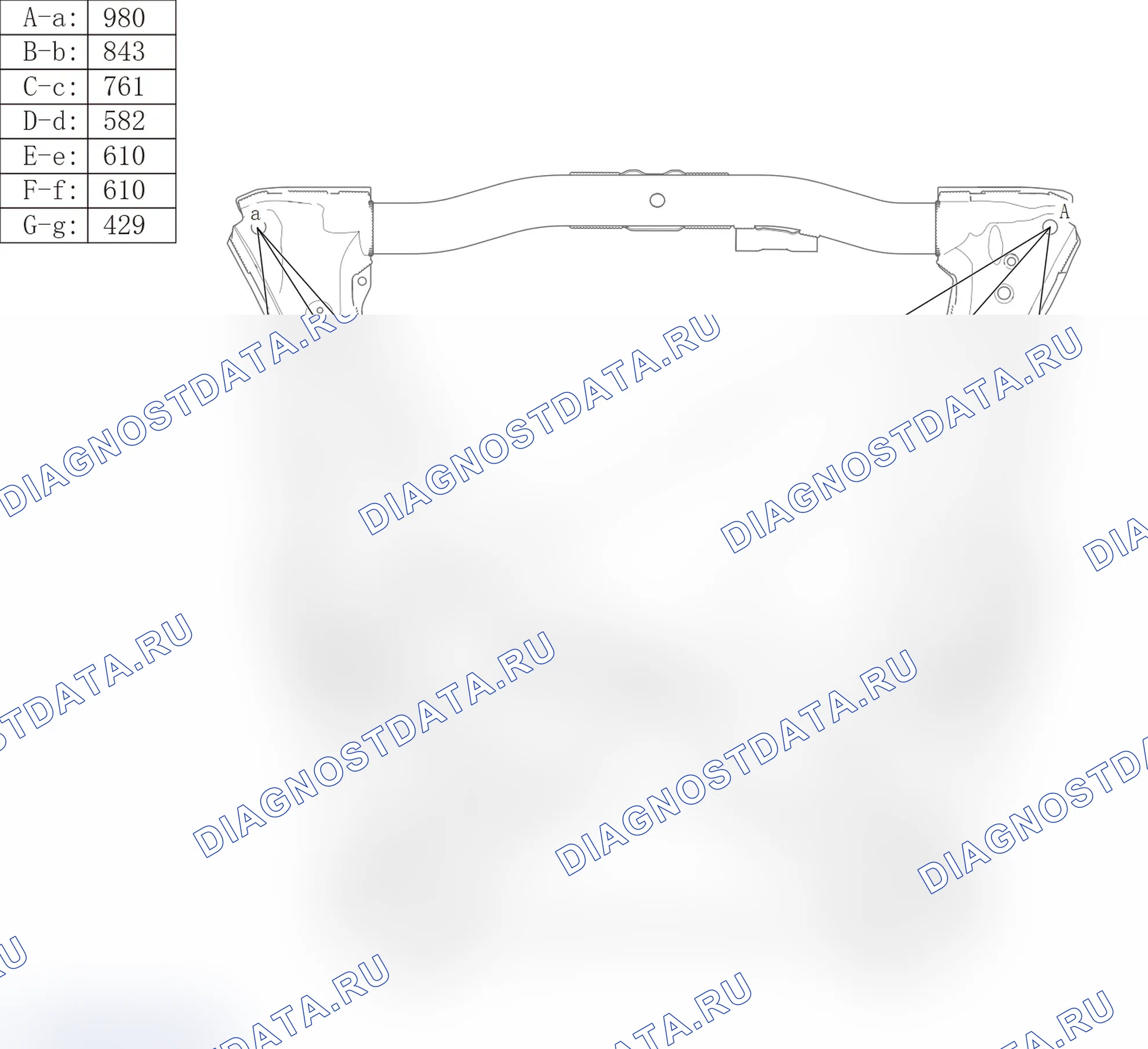 Передний подрамник — Haval M6. Haval M6 I