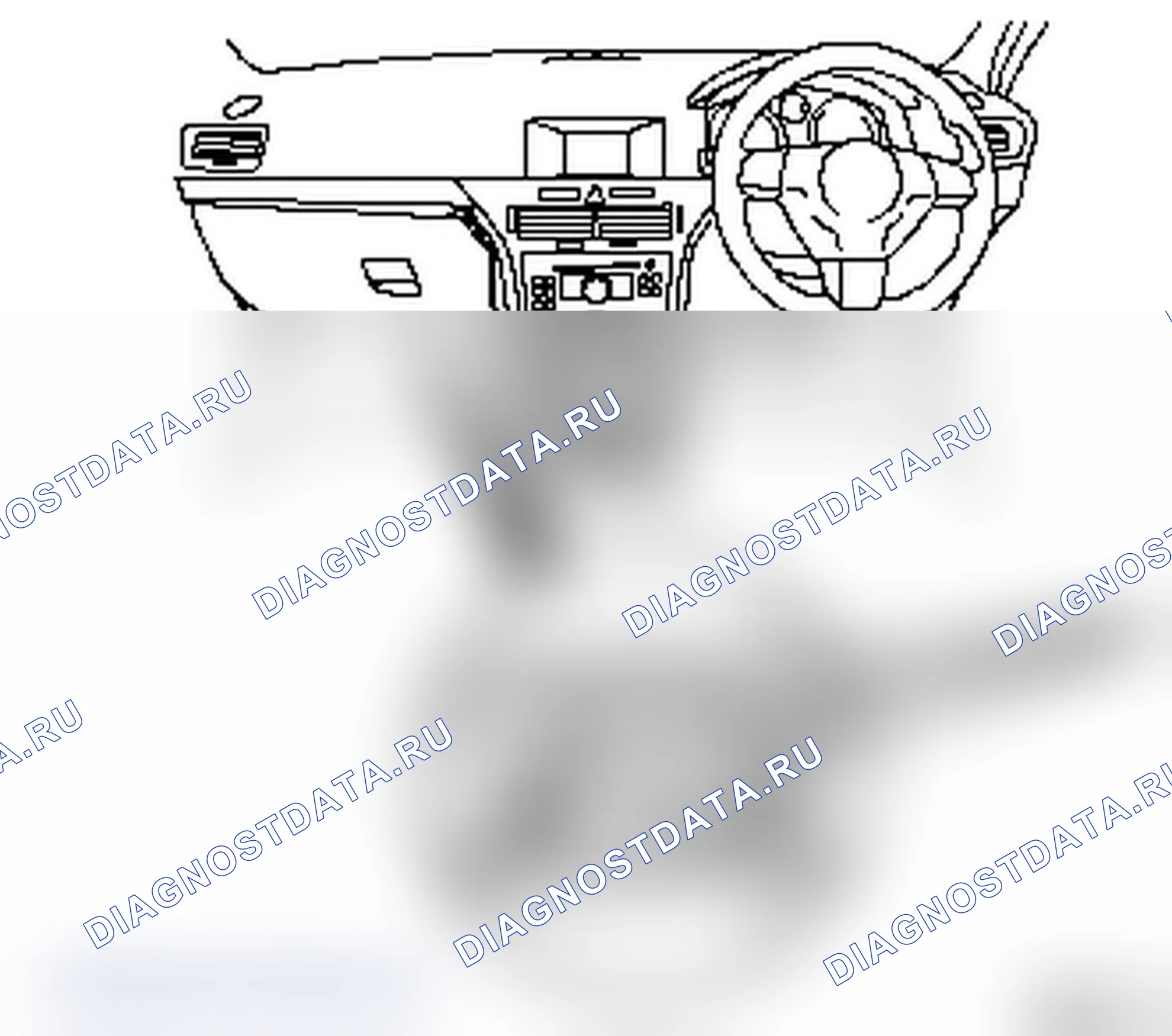 Демонтаж и монтаж сервомотора циркуляционной воздушной заслонки (ПР). Opel Astra H
