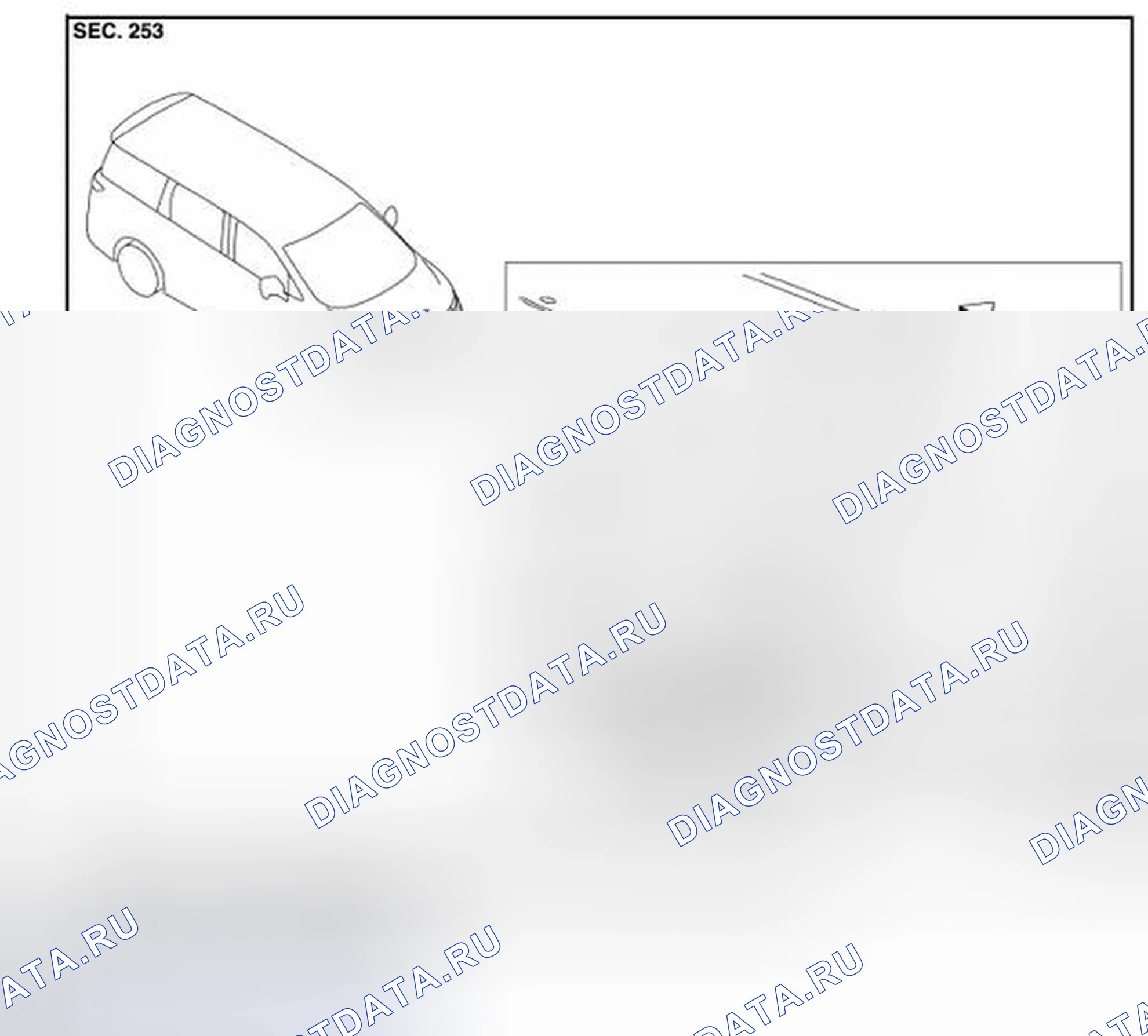 Рис. 17: Разнесенный вид. Nissan Quest IV