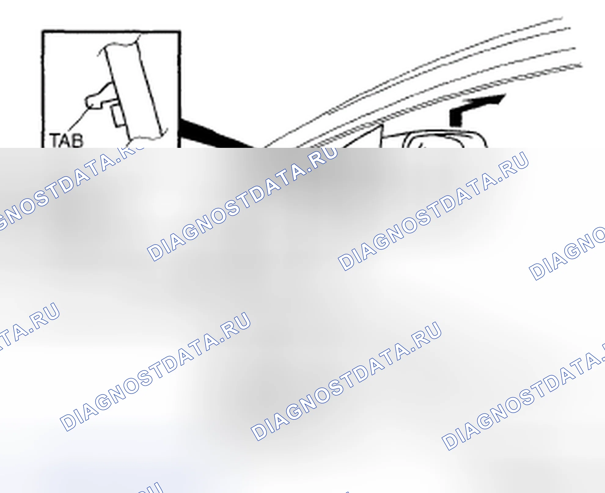 Рис. 50: СНЯТИЕ / УСТАНОВКА СИЛОВОГО ВНЕШНЕГО ЗЕРКАЛА. Mazda CX-9 I