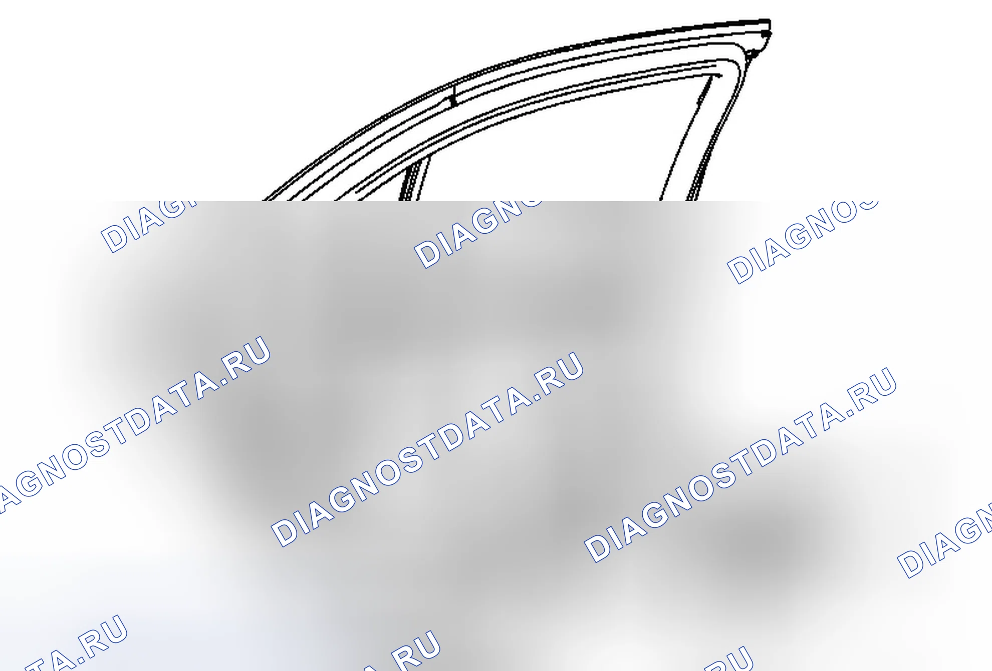 Рис. 25: Замена динамика задней двери радиоприемника. Chevrolet Malibu VIII рестайлинг