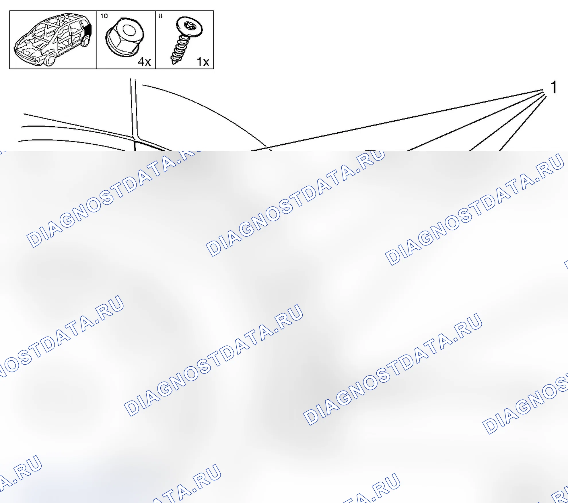 Снять и установить рамку колесной арки - боковая панель F 08/F 68. Opel Corsa C