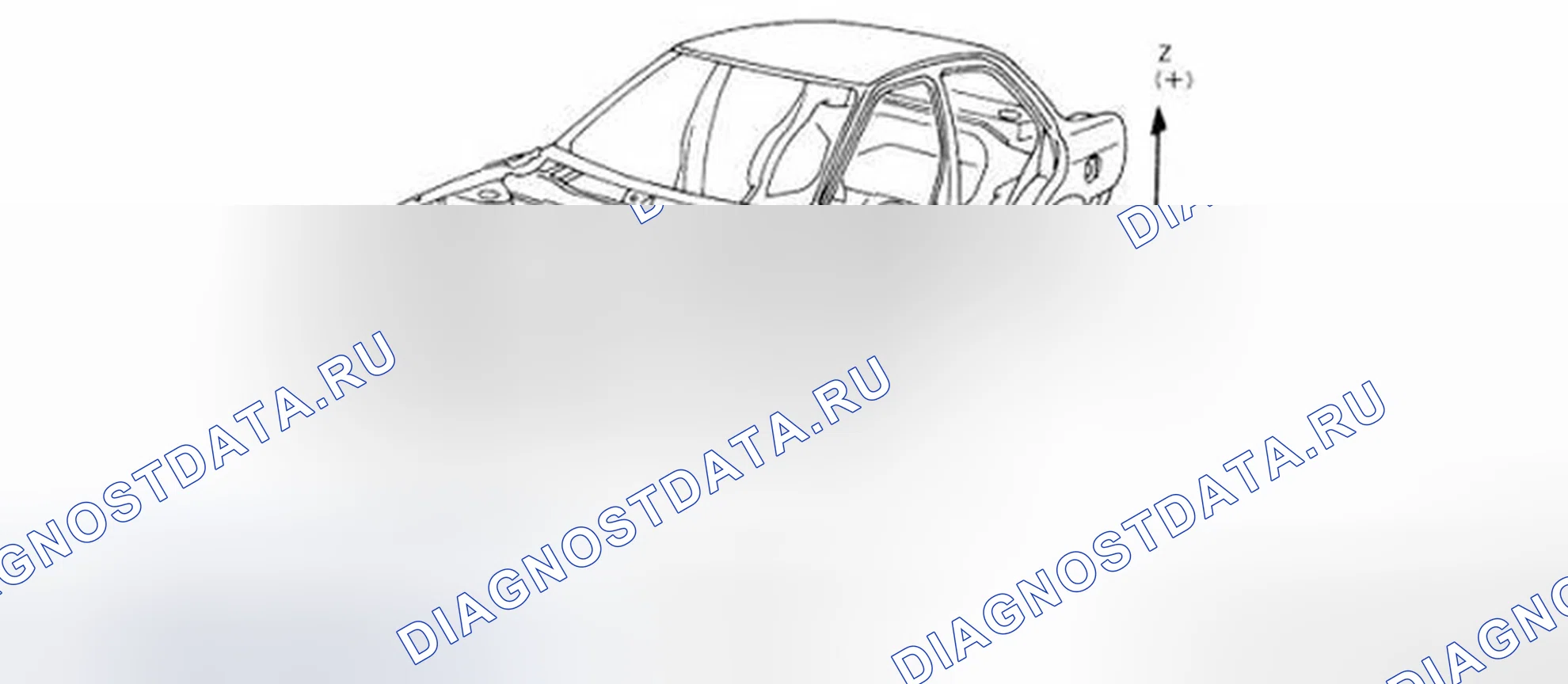 Рис. 331: Описание внешней и внутренней отделки кузова. Infiniti Q60 I