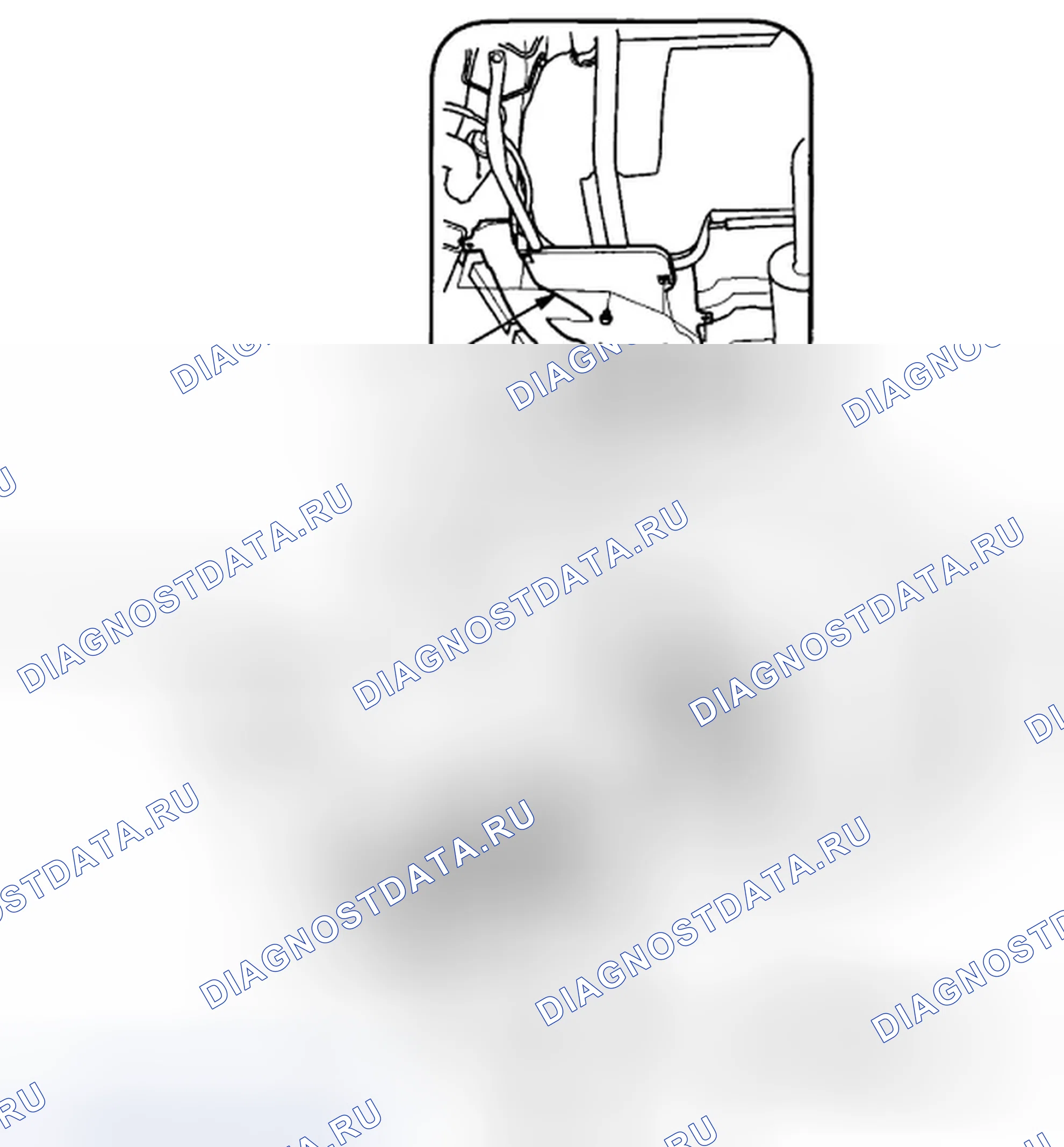 Рис. 278: Замена топливного бака. Honda CR-V III рестайлинг