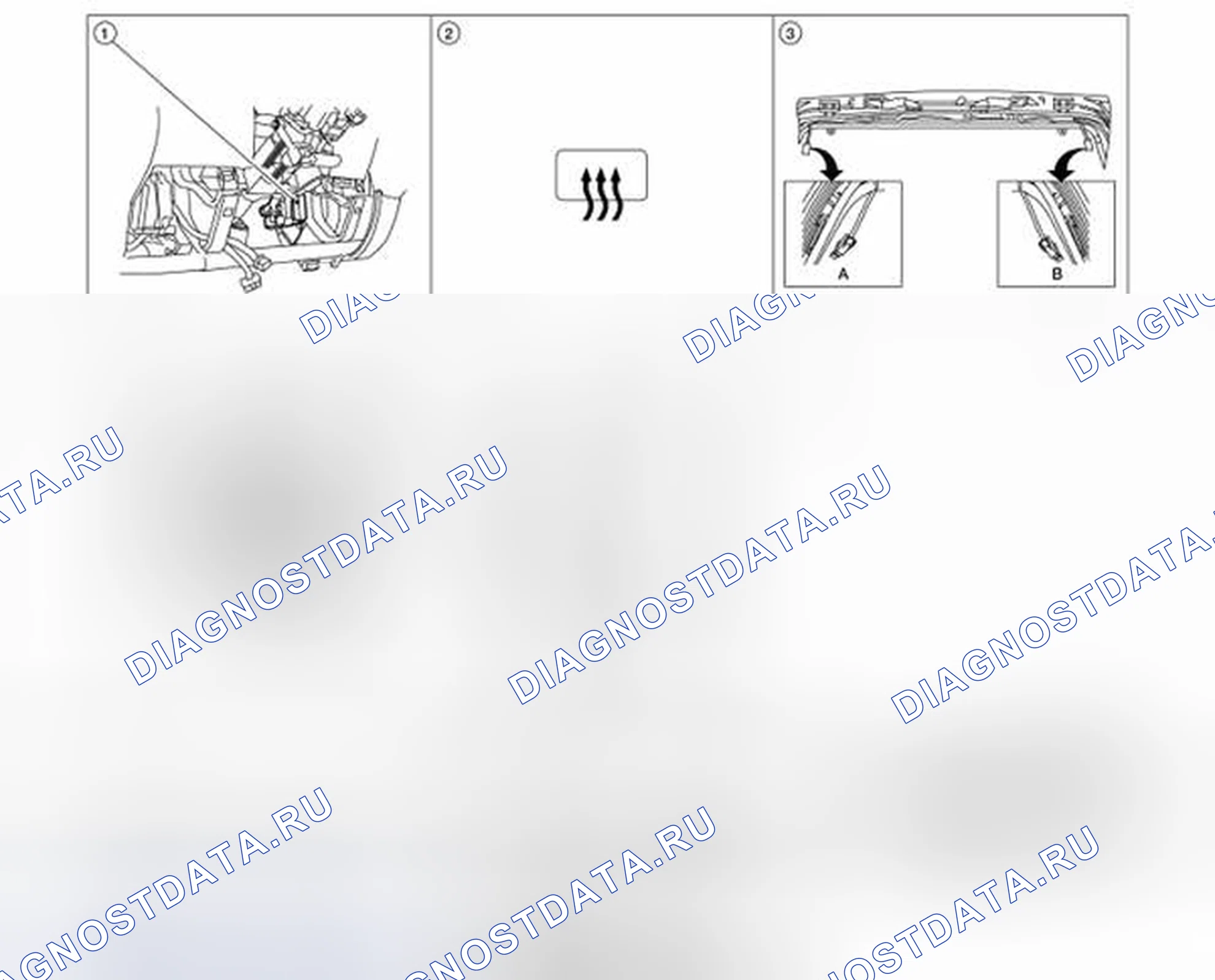 Рис. 22: Расположение компонентов. Nissan Pathfinder III рестайлинг