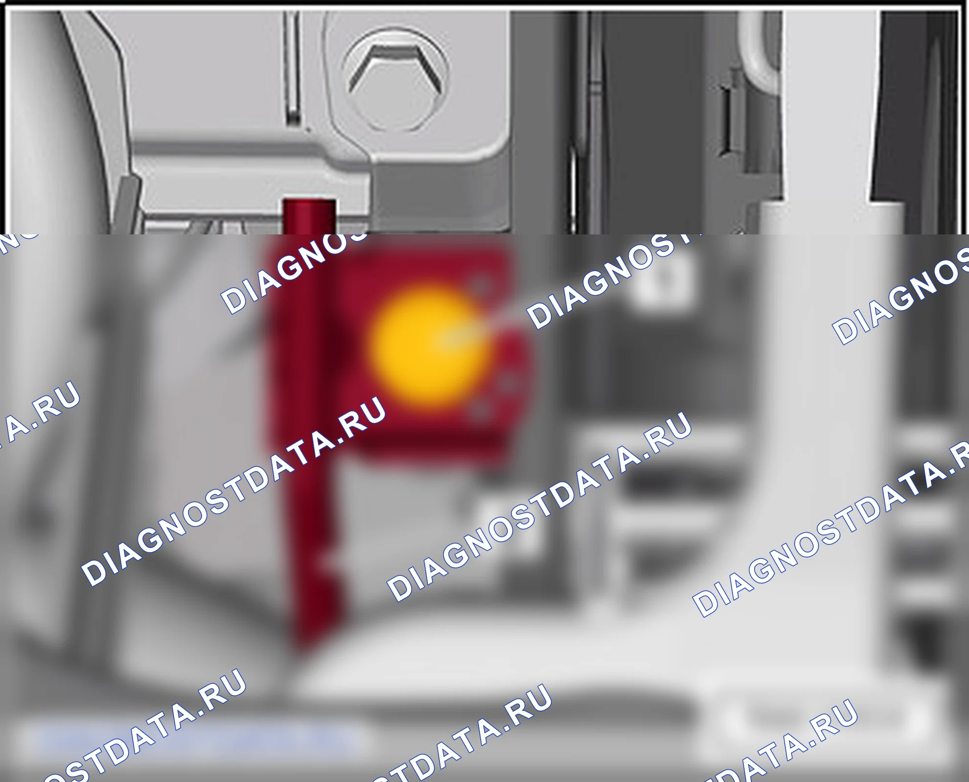 Детали и узлы рулевой колонки (а/м с правым расположением рулевого колеса). SEAT Alhambra Ii