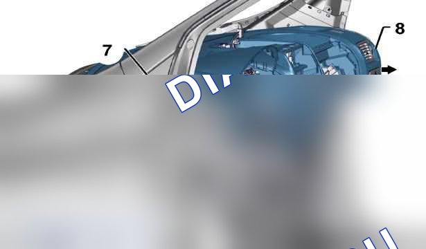 Снятие - установка: приборная панель — c5fp1dad. Peugeot Expert II
