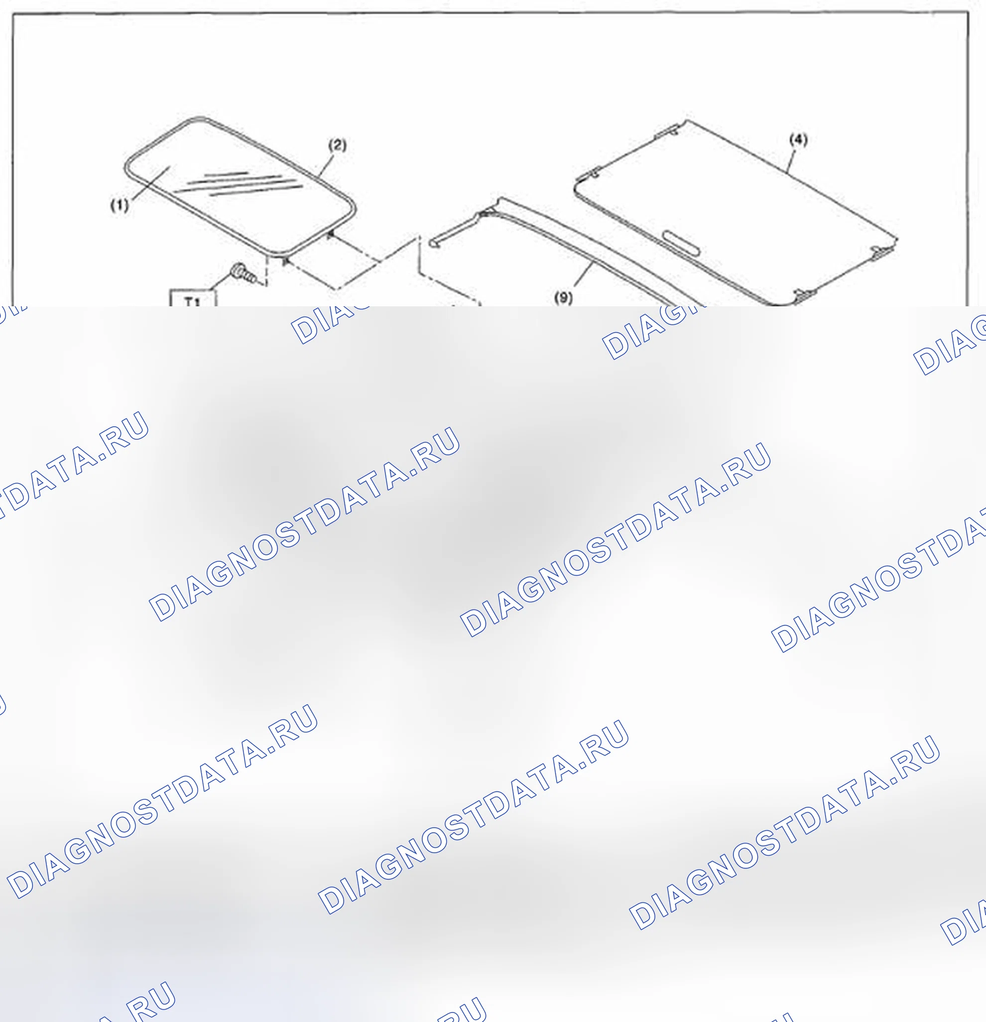 Рис. 1: КОМПОНЕНТ. Subaru Legacy BM/BR