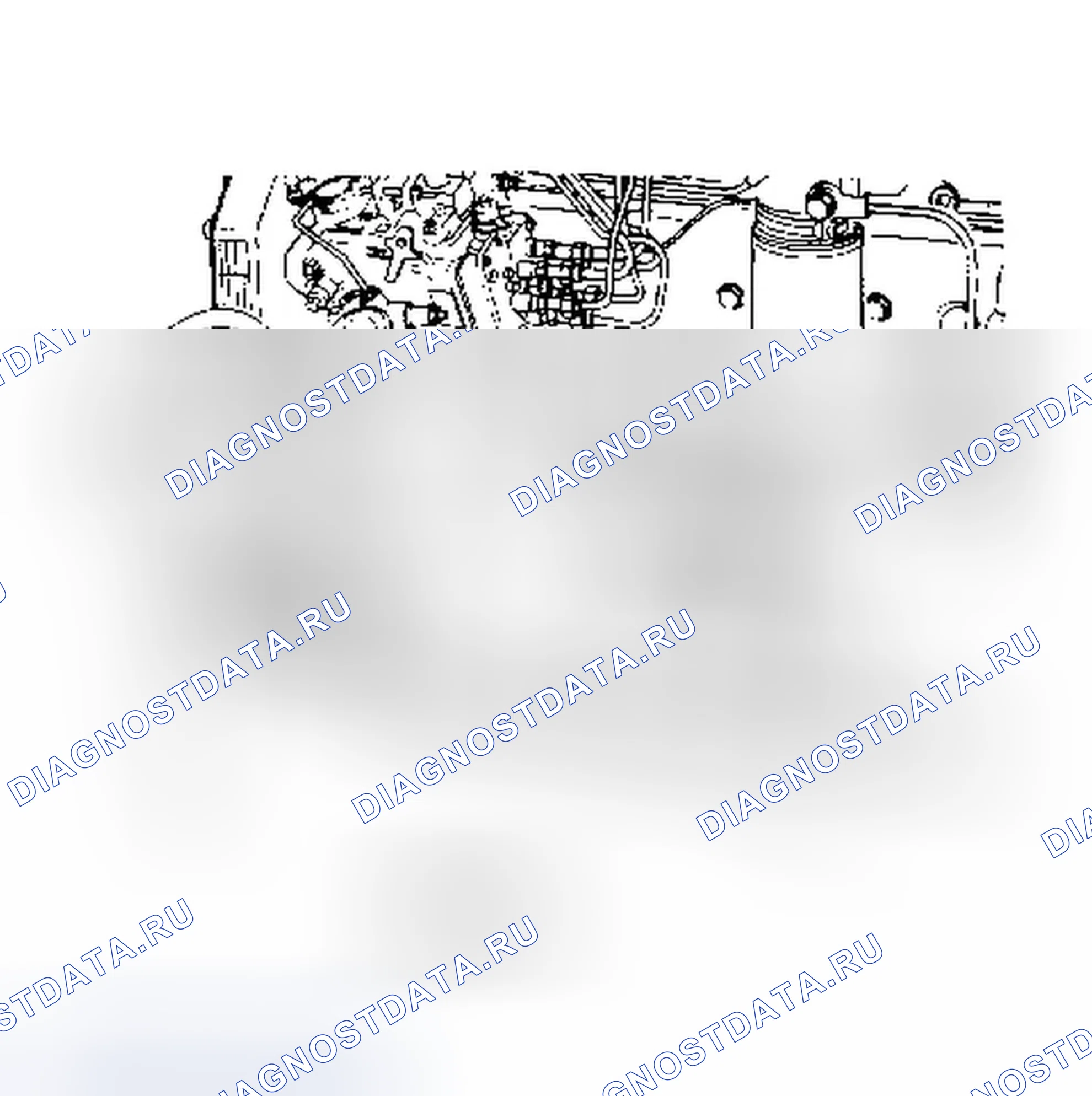 Рис. 40: Насос ГУР и вакуумный насос в сборе. Dodge Cab & Chassis Dakota 