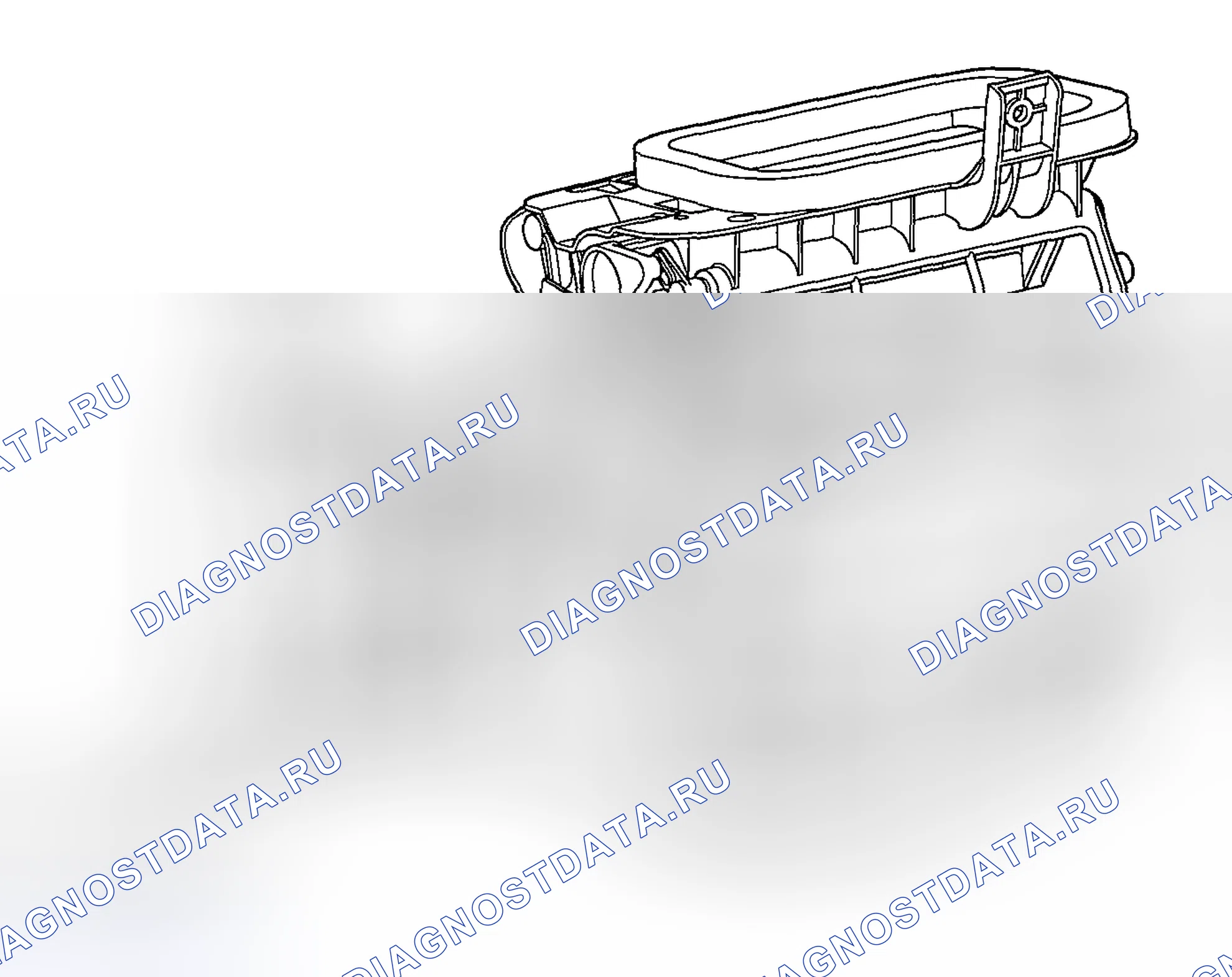 Рис. 6: ВОЗДУХОДУВКА. Subaru Forester SG