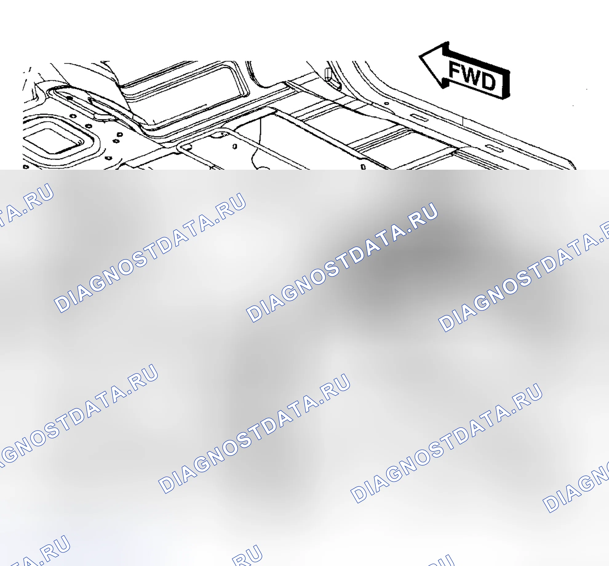 Рис. 80: РОЗЕТКИ-ВОЗДУХ-ЗАДНЕЕ СИДЕНЬЕ. Dodge Cab & Chassis R3500 HD 