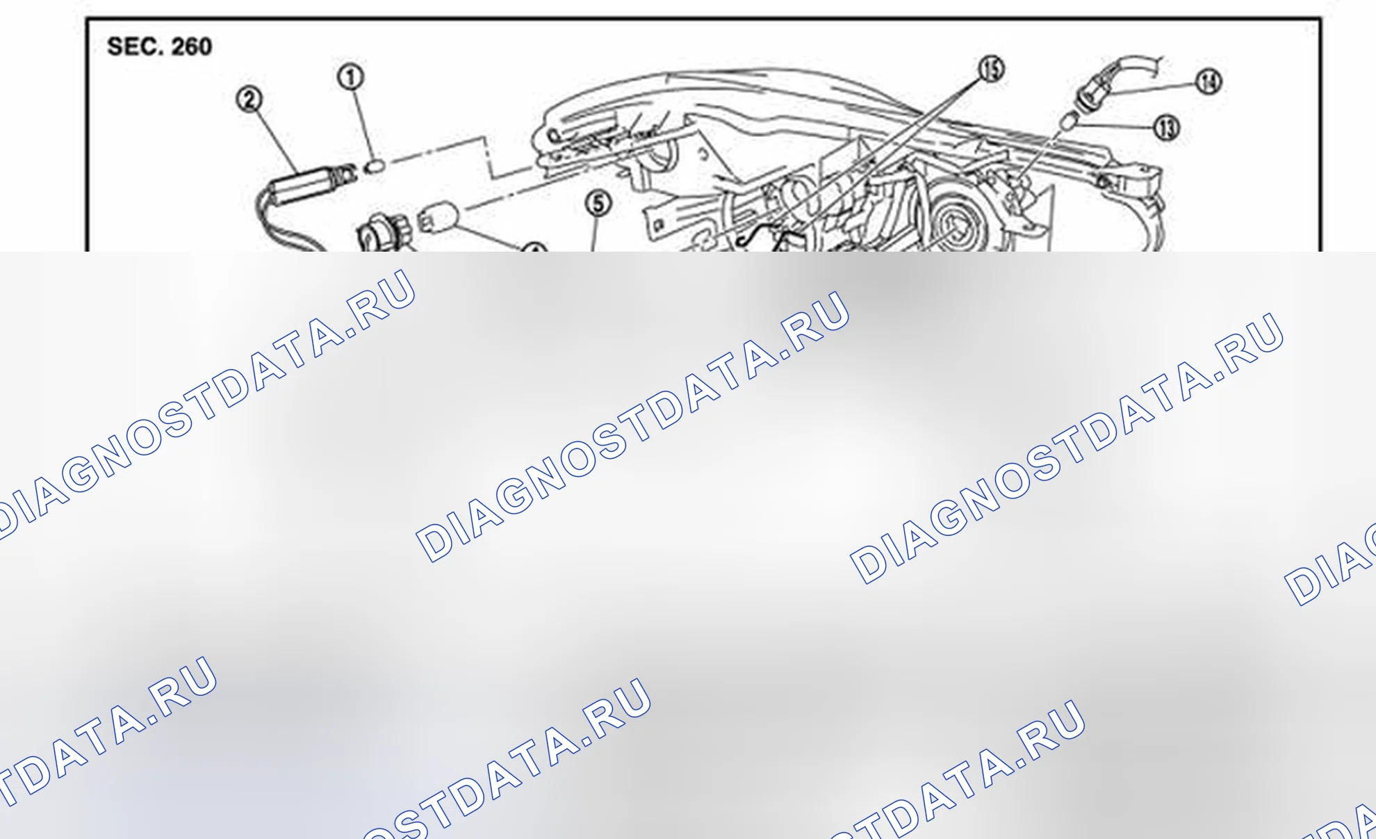 Рис. 94: РАЗБОРКА. Infiniti EX37 I