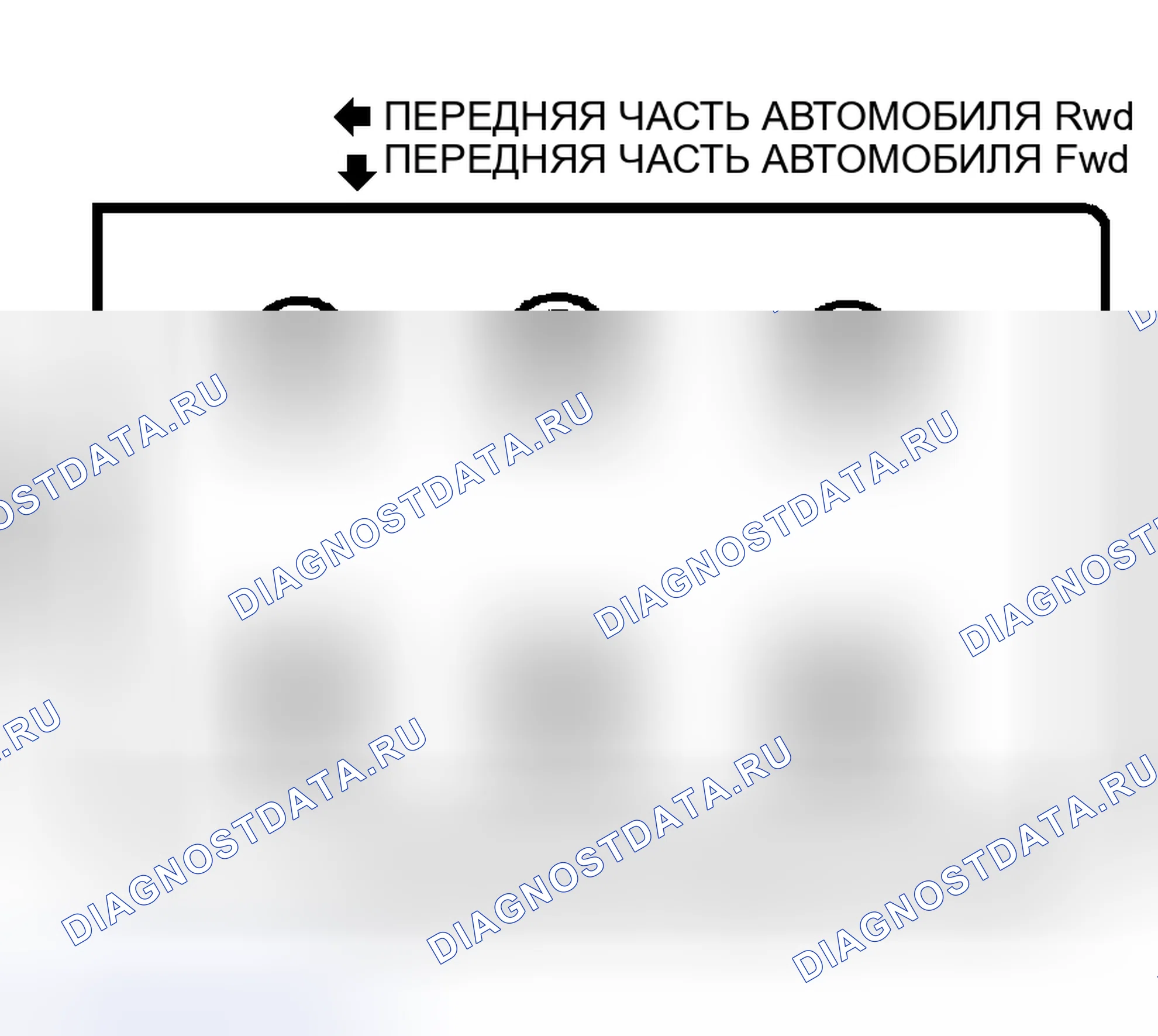 Рис. 6: Идентификация порядка зажигания и меток времени (3.0L - VIN " S ", 4-клапанная катушка на заглушке). Hyundai ix25 I рестайлинг