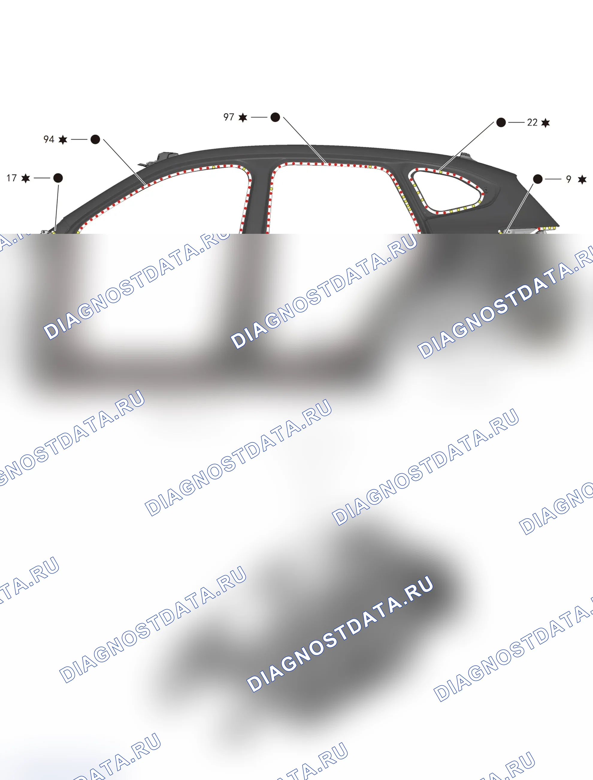 Боковые периферийные панели — Haval Chitu. Haval Chitu I