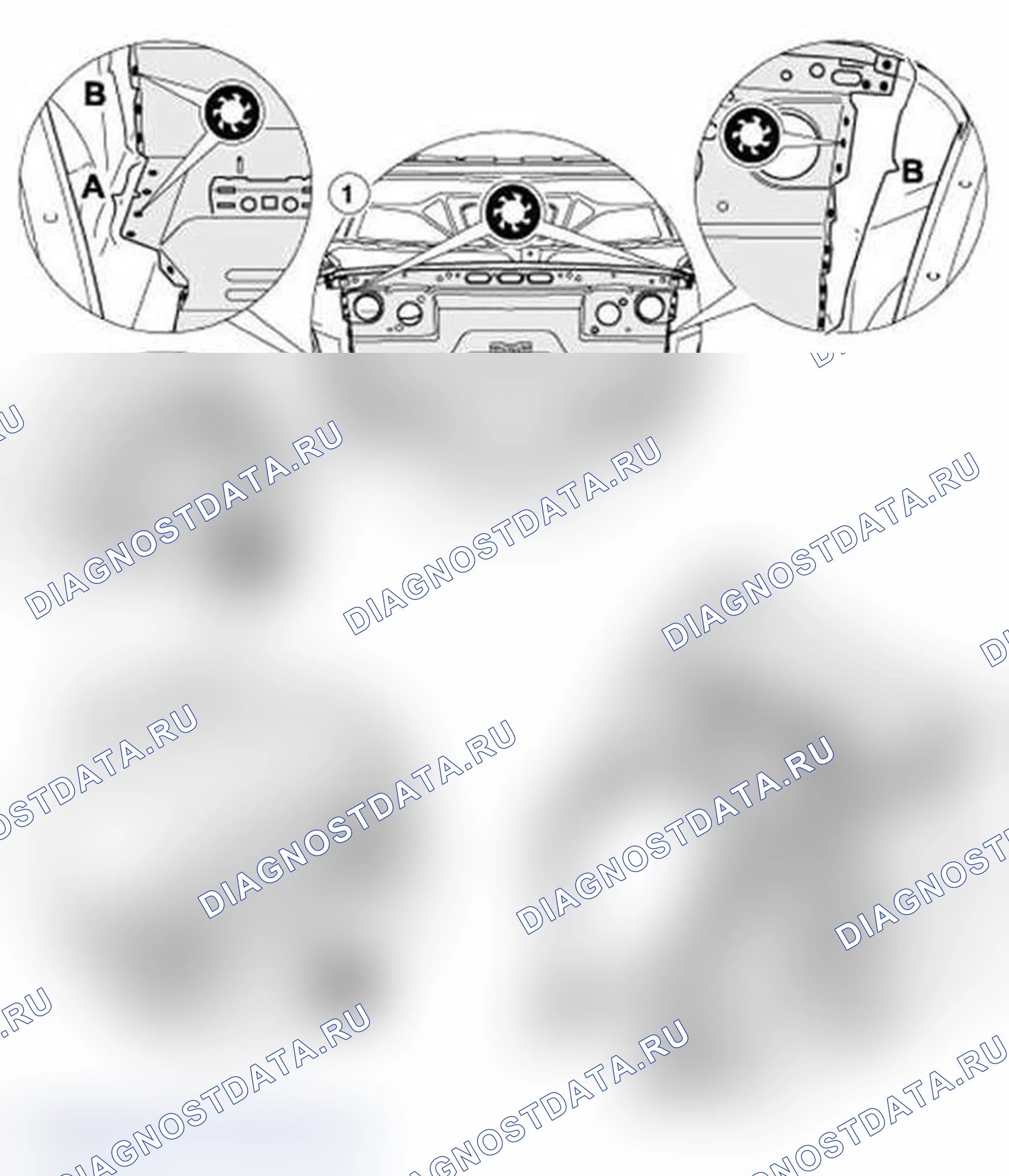 Рис. 284: Сварка передней стенки. Porsche 911 GT2 996