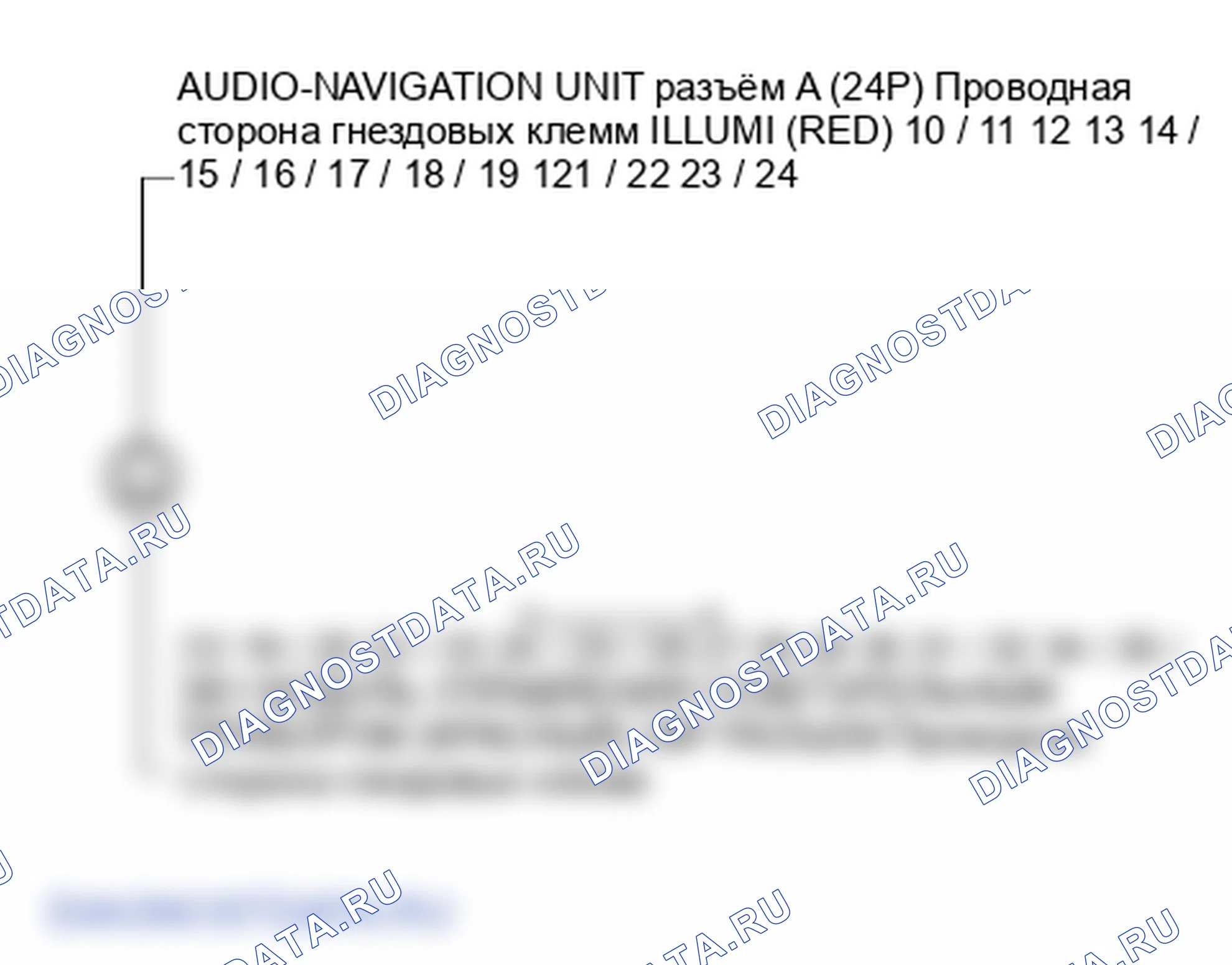 Рис. 108: Подсветка кнопки навигационного блока не работает (с навигацией). Honda Element YH2 рестайлинг 2
