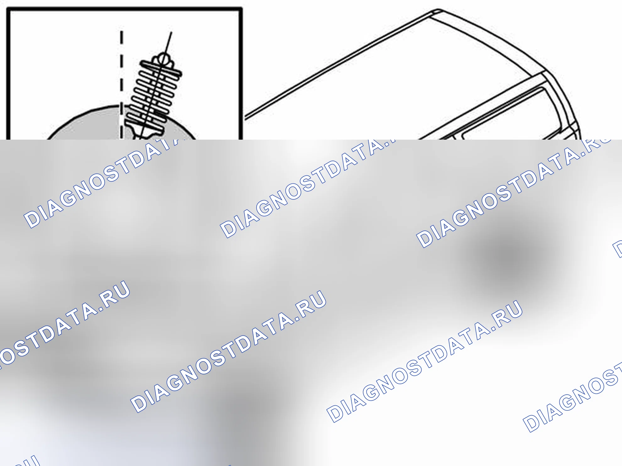 Рис. 16: ПРОВЕРКА УГЛА НАКЛОНА КОЛЕСИКА, СПЕРЕДИ. Volvo S40 II рестайлинг