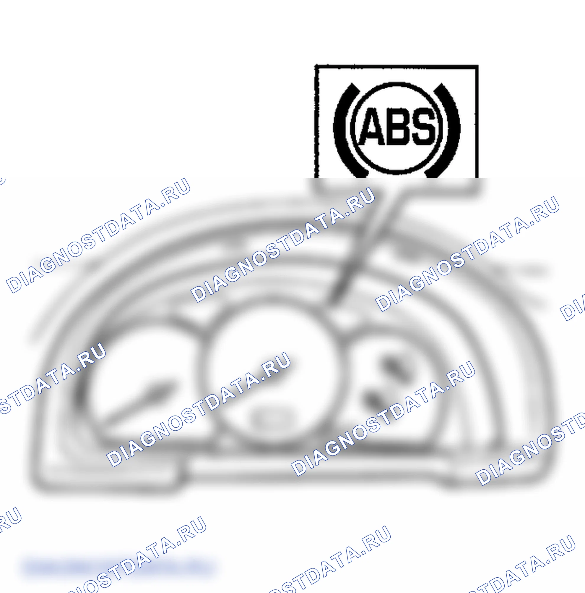 Рис. 174: Описание входного/выходного сигнала модуля управления ABS. Suzuki Grand Vitara I рестайлинг