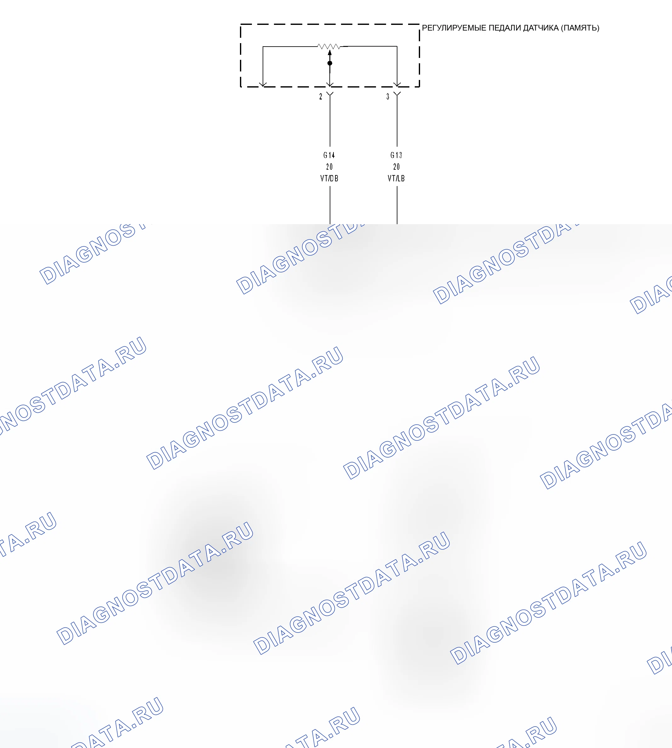 Рис. 1: Принципиальная схема. Dodge Magnum I