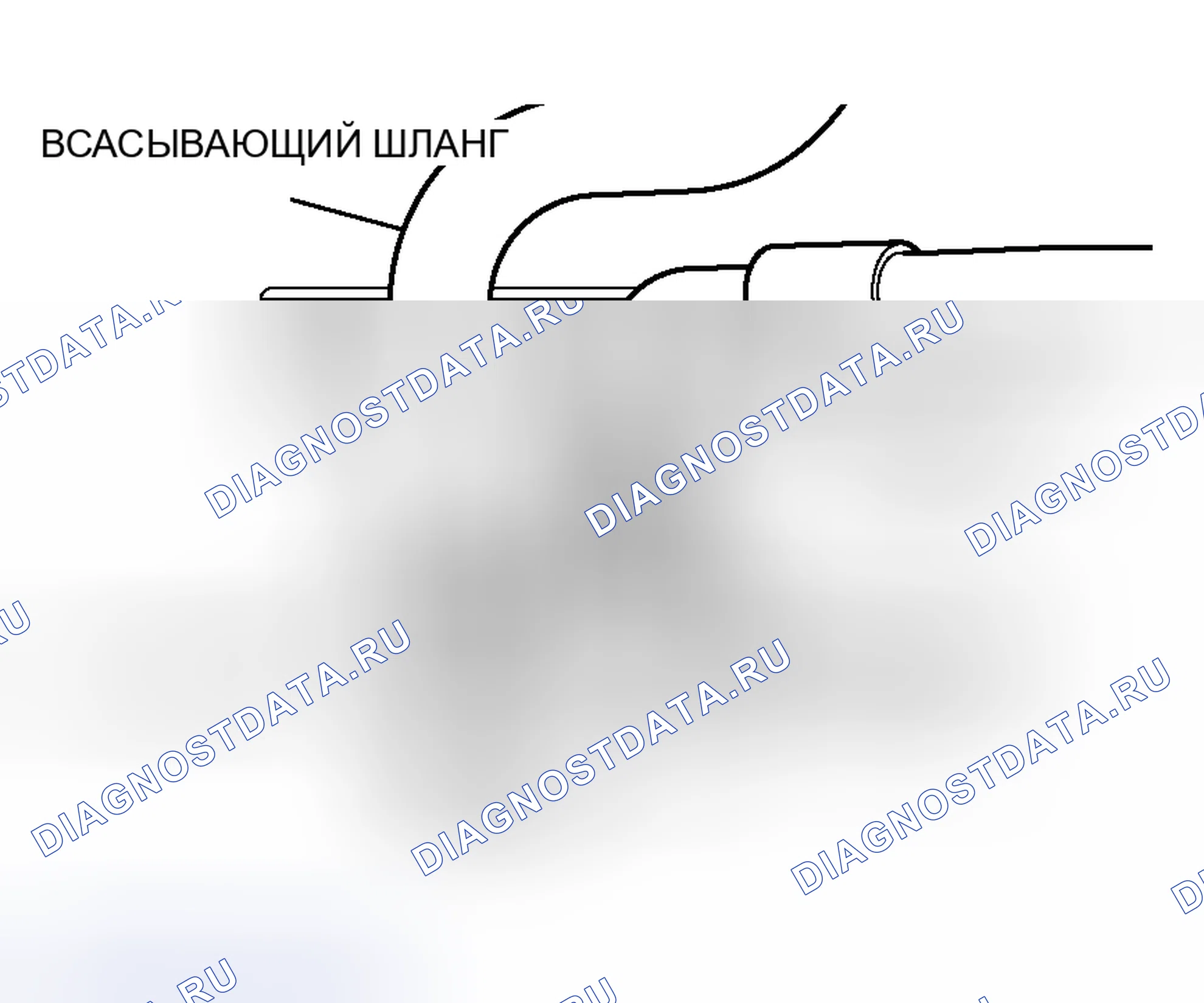 Рис. 76: > > B < < МОНТАЖ НАПОРНОГО ШЛАНГА / ВСАСЫВАЮЩЕГО РУКАВА. Mitsubishi Lancer IX рестайлинг