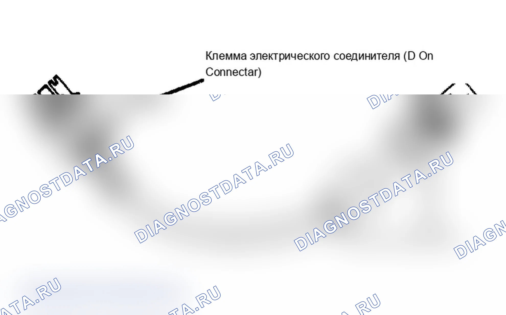 Рис. 117: Тестирование сопротивления нагревательного элемента датчика кислорода. Jeep Wagoneer XJ