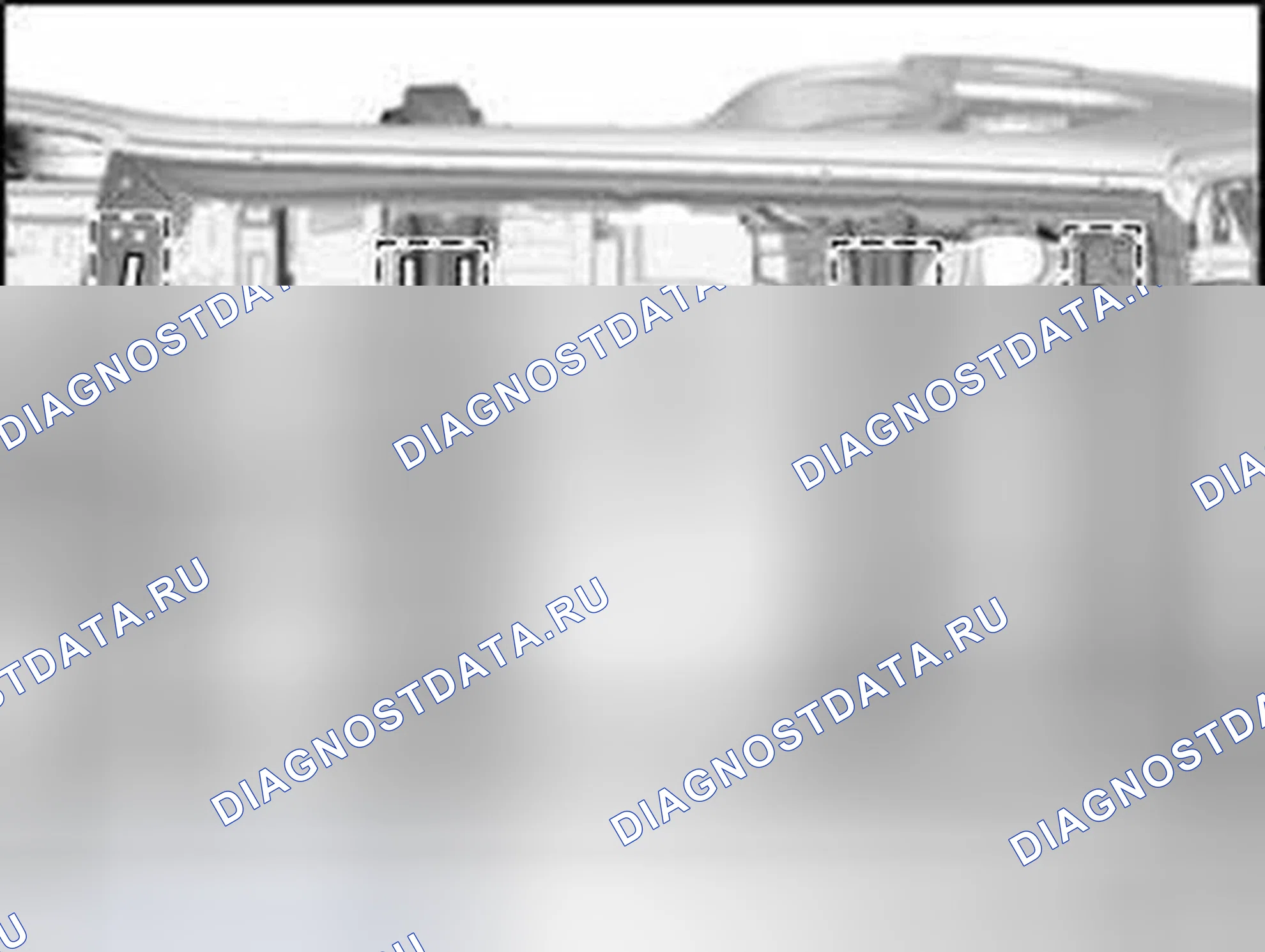 Рис. 96: 41 31 000 Замена наружной обшивки крыши (обычная крыша). BMW X5 E70