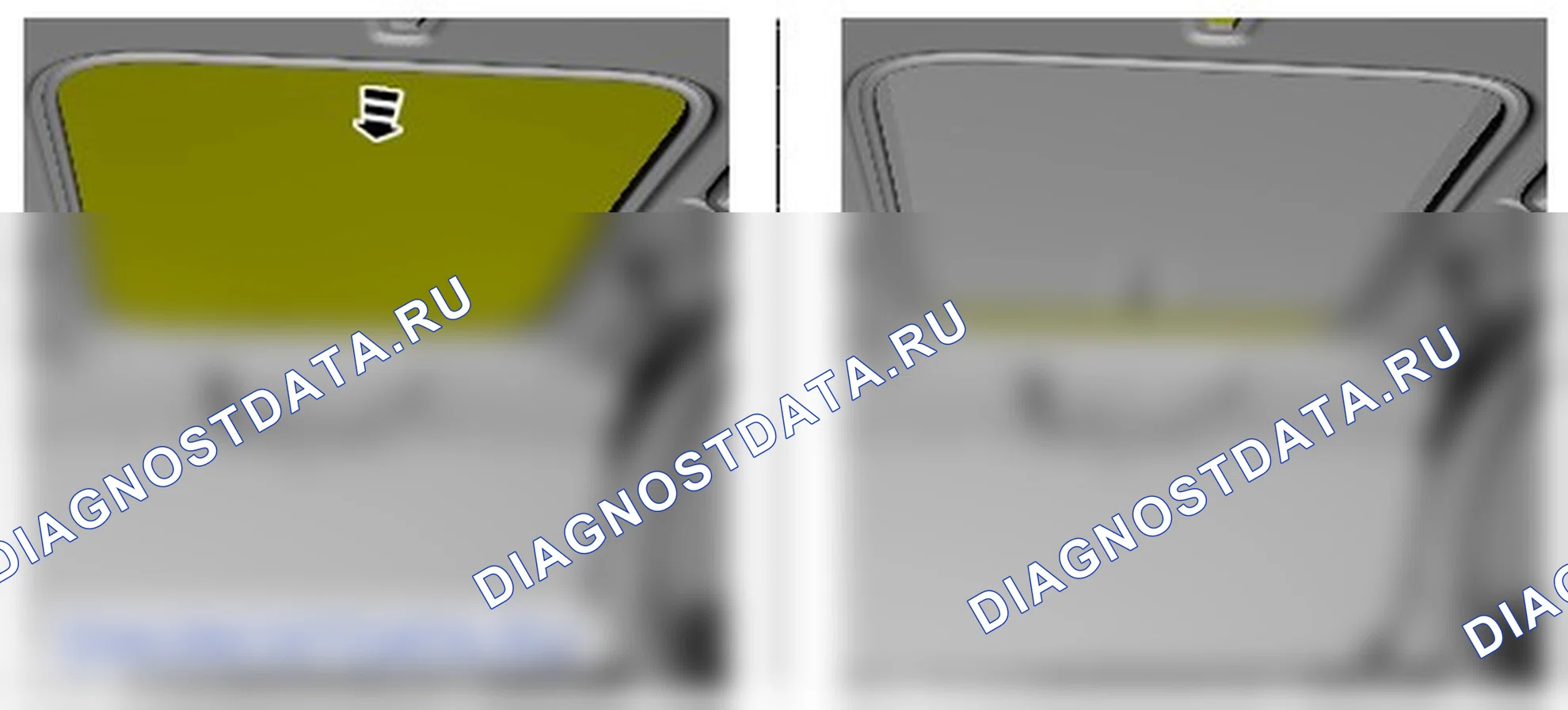 Как снять и установить панорамную панель крыши. Ford Grand C-MAX II
