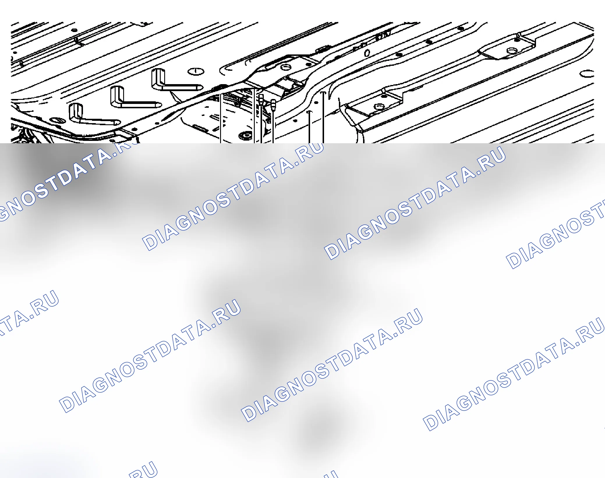 Рис. 10: Замена опоры коробки передач (автоматическая коробка передач). Pontiac Solstice I final