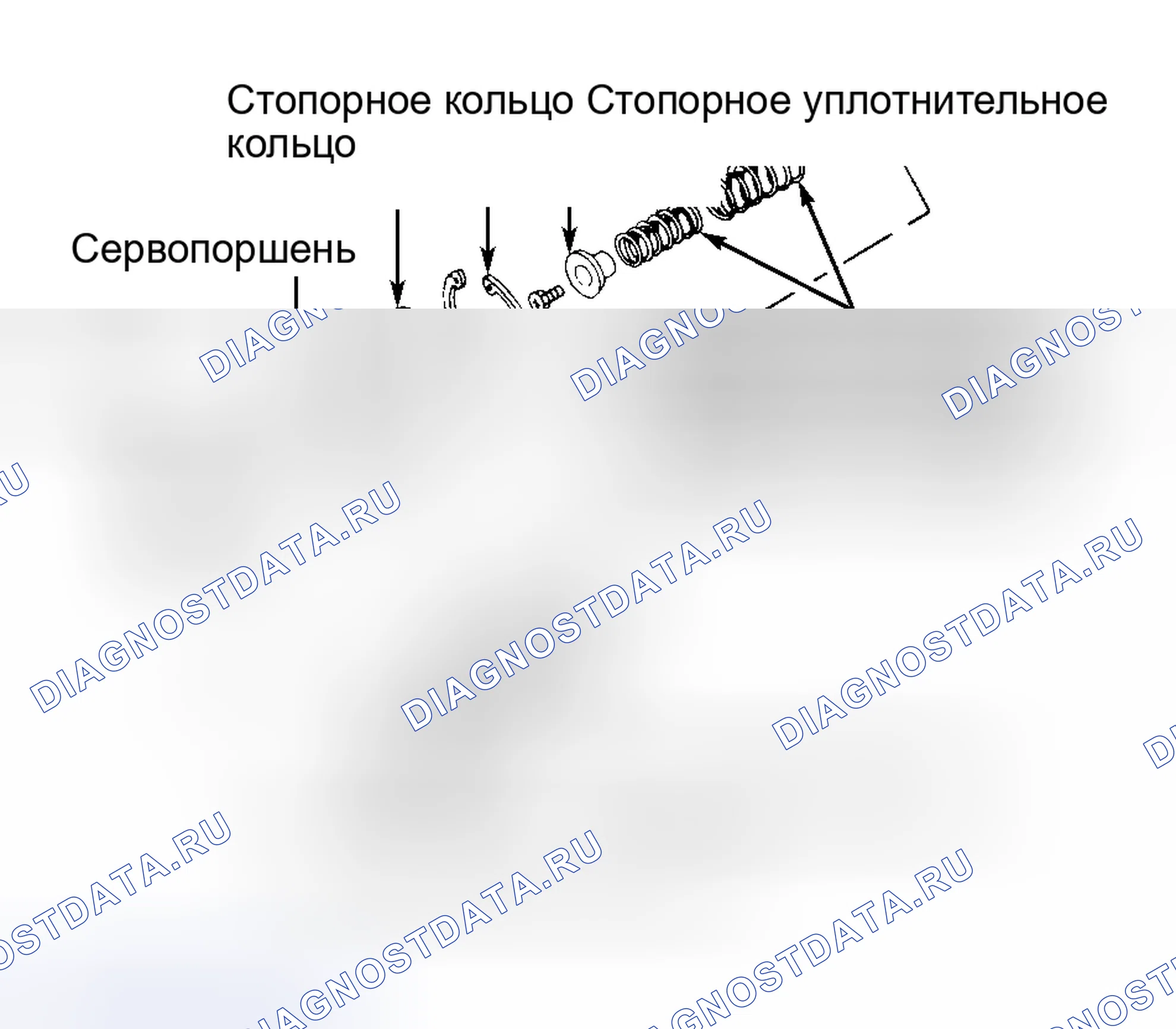 Рис. 24: ЛЕНТА ТОРМОЗА И СЕРВОПРИВОД ЛЕНТЫ. Nissan Stanza III