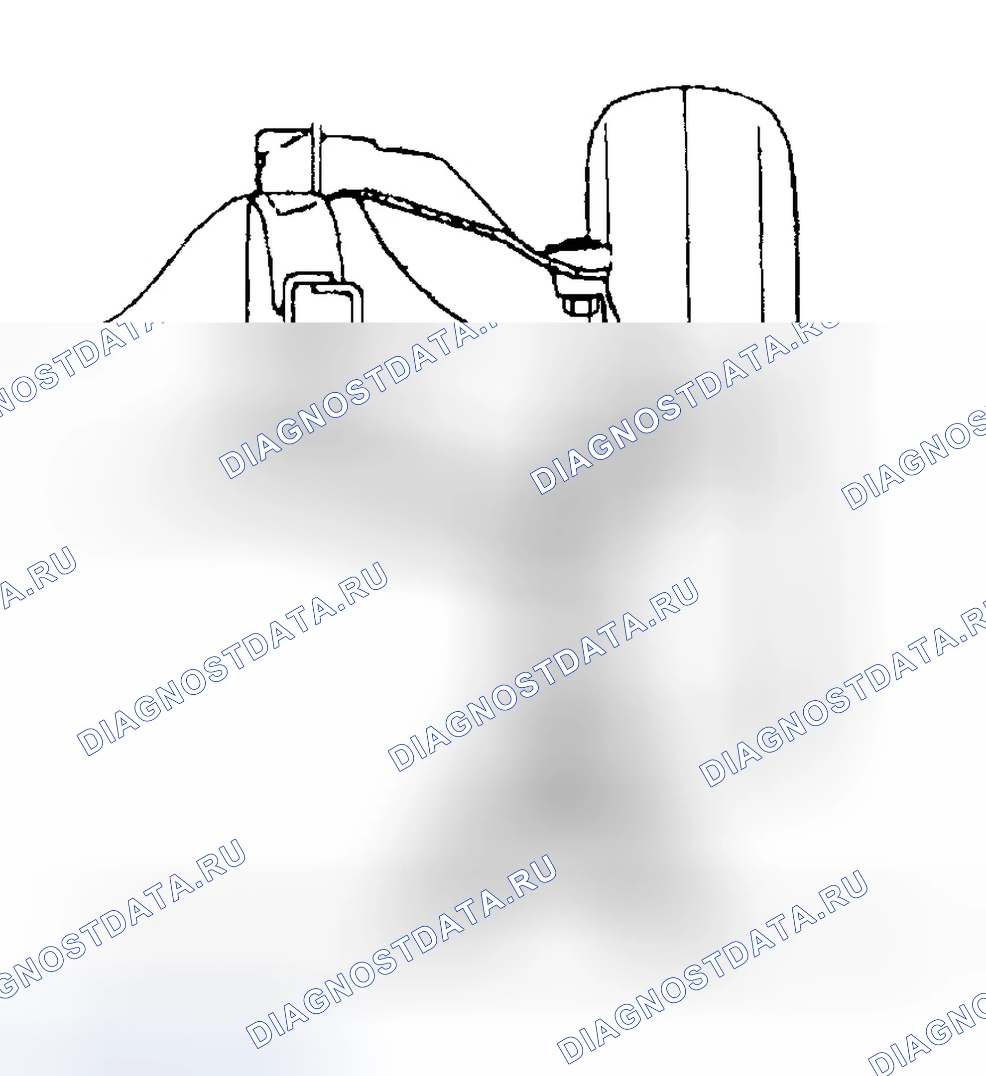 Рис. 8: Порядок демонтажа. Chevrolet Suburban K1500 GMT800