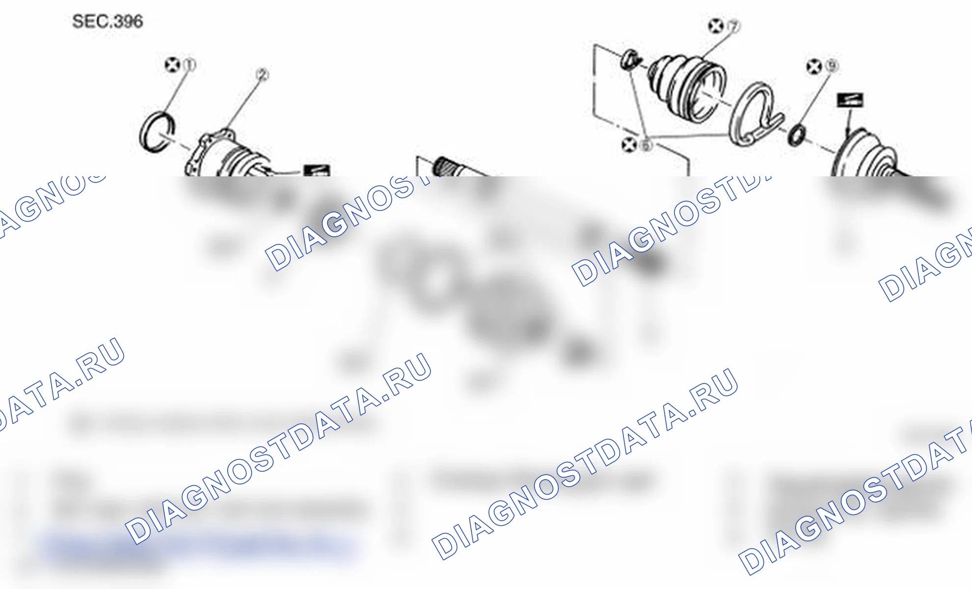 Рис. 32: Разборка и сборка. Infiniti QX56 I рестайлинг