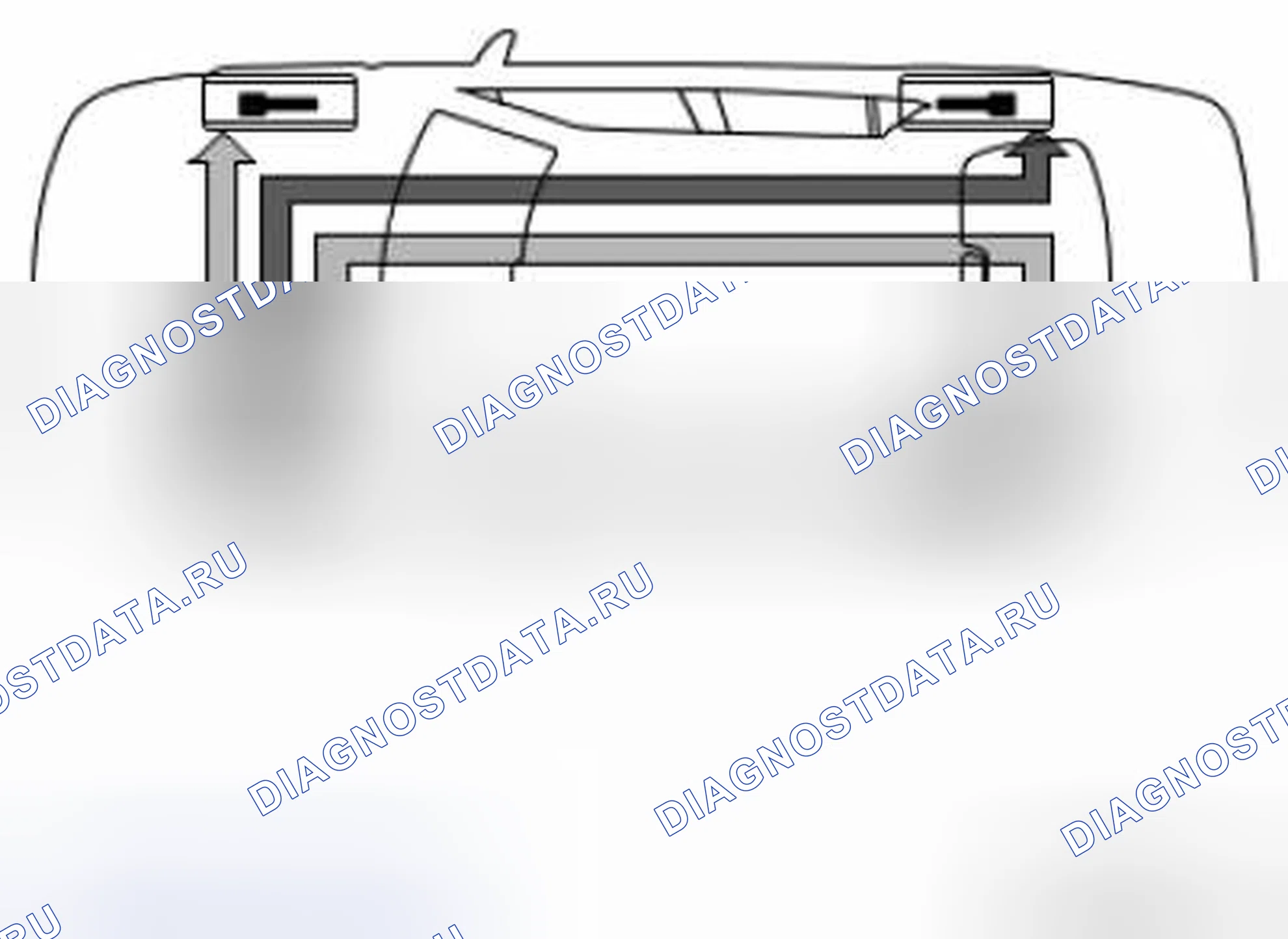 Рис. 103: Тормозные цепи. Kia Picanto III