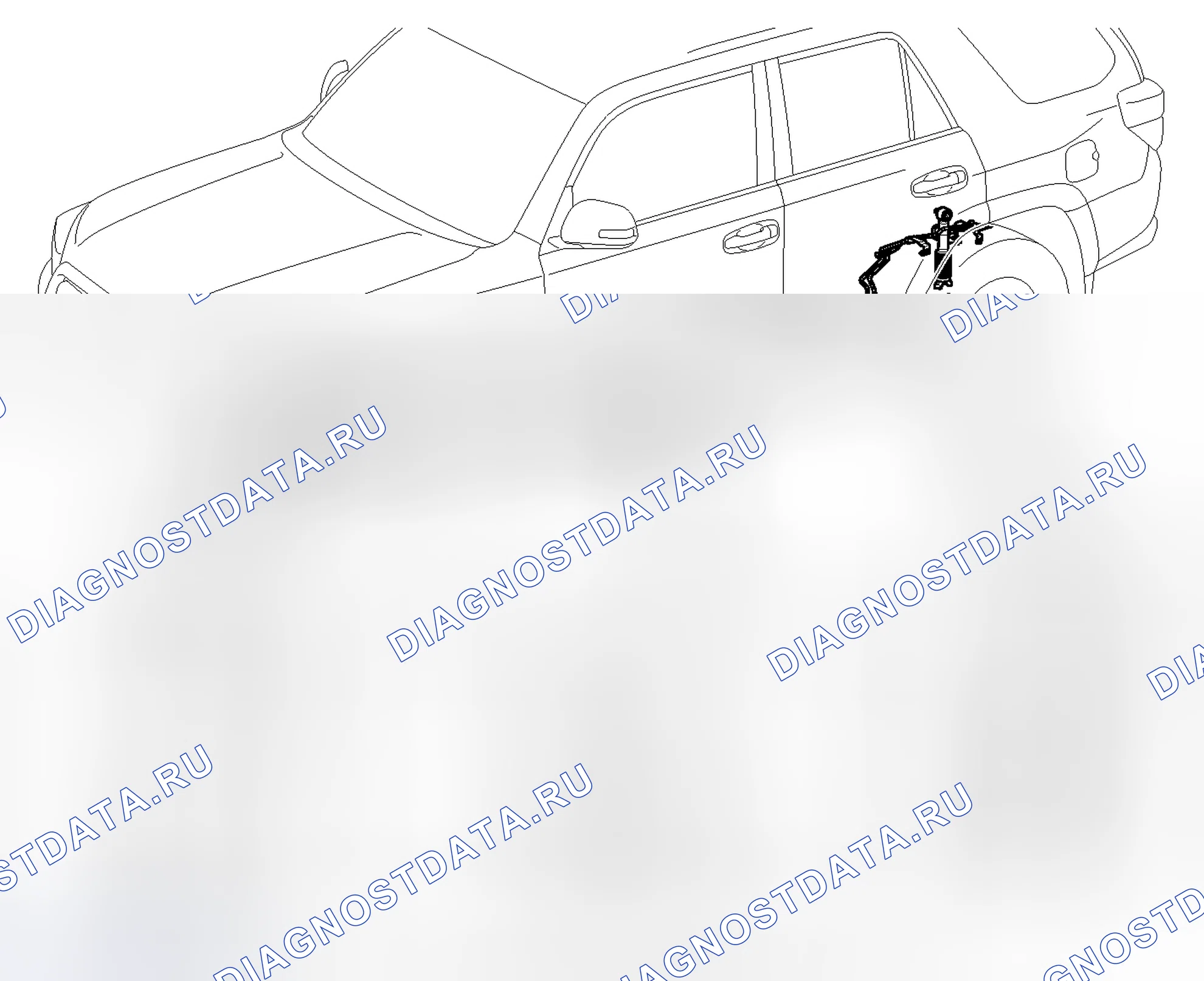 Рис. 21: КРОВОТЕЧЕНИЕ. Toyota 4Runner V