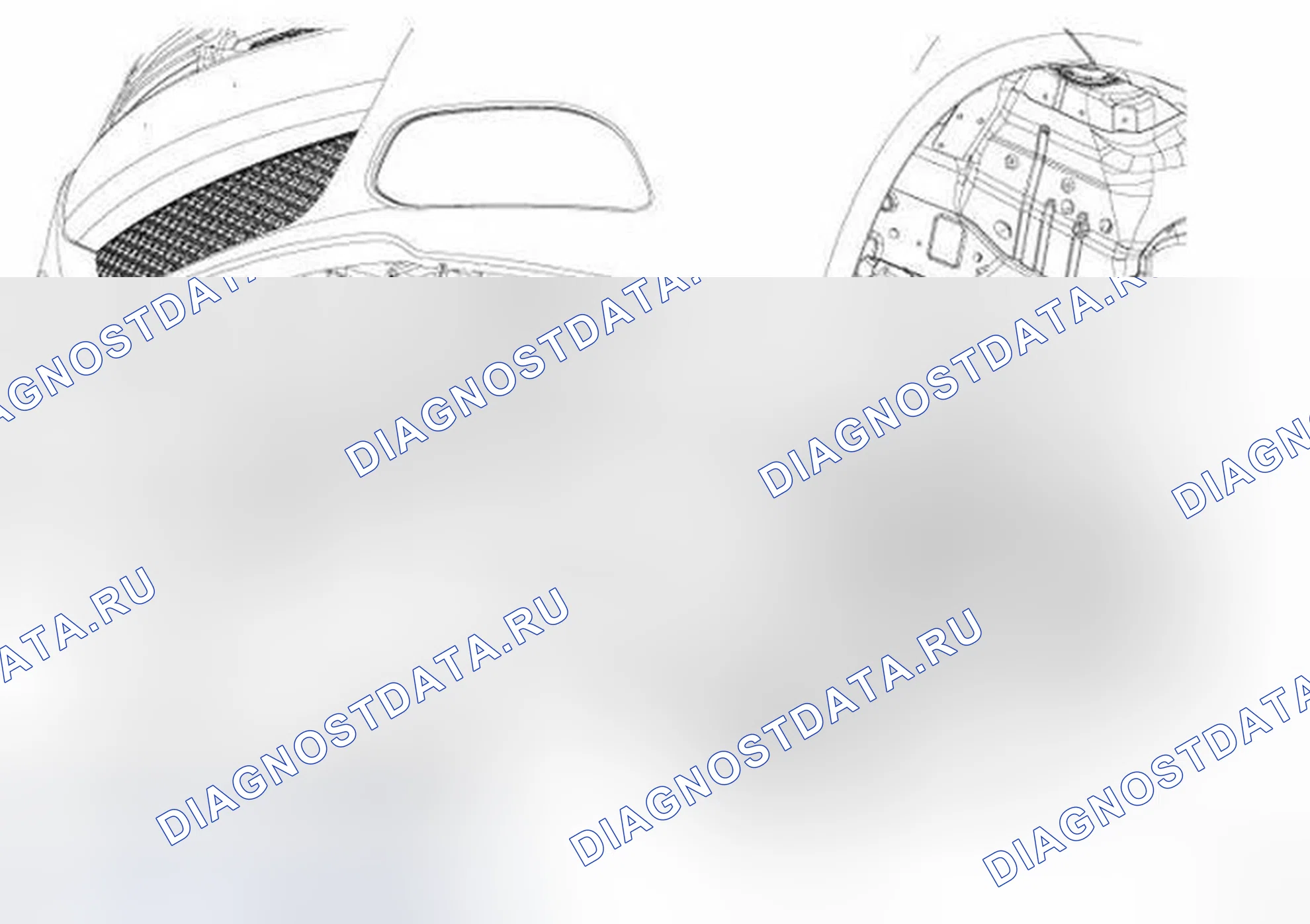 Рис. 1: ДЕМОНТАЖ. Dodge Dart PF
