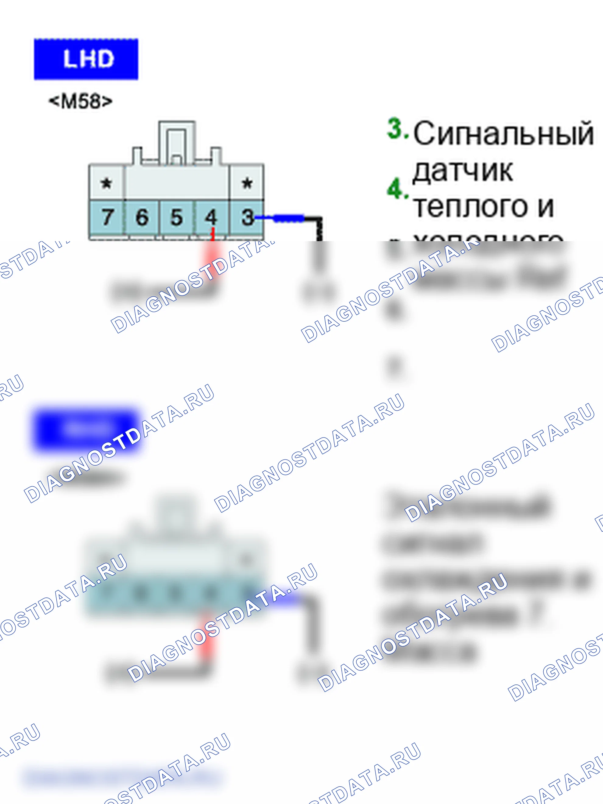 B2415: Двигатель смешивания воздуха (водитель). Hyundai Santa Fe CM