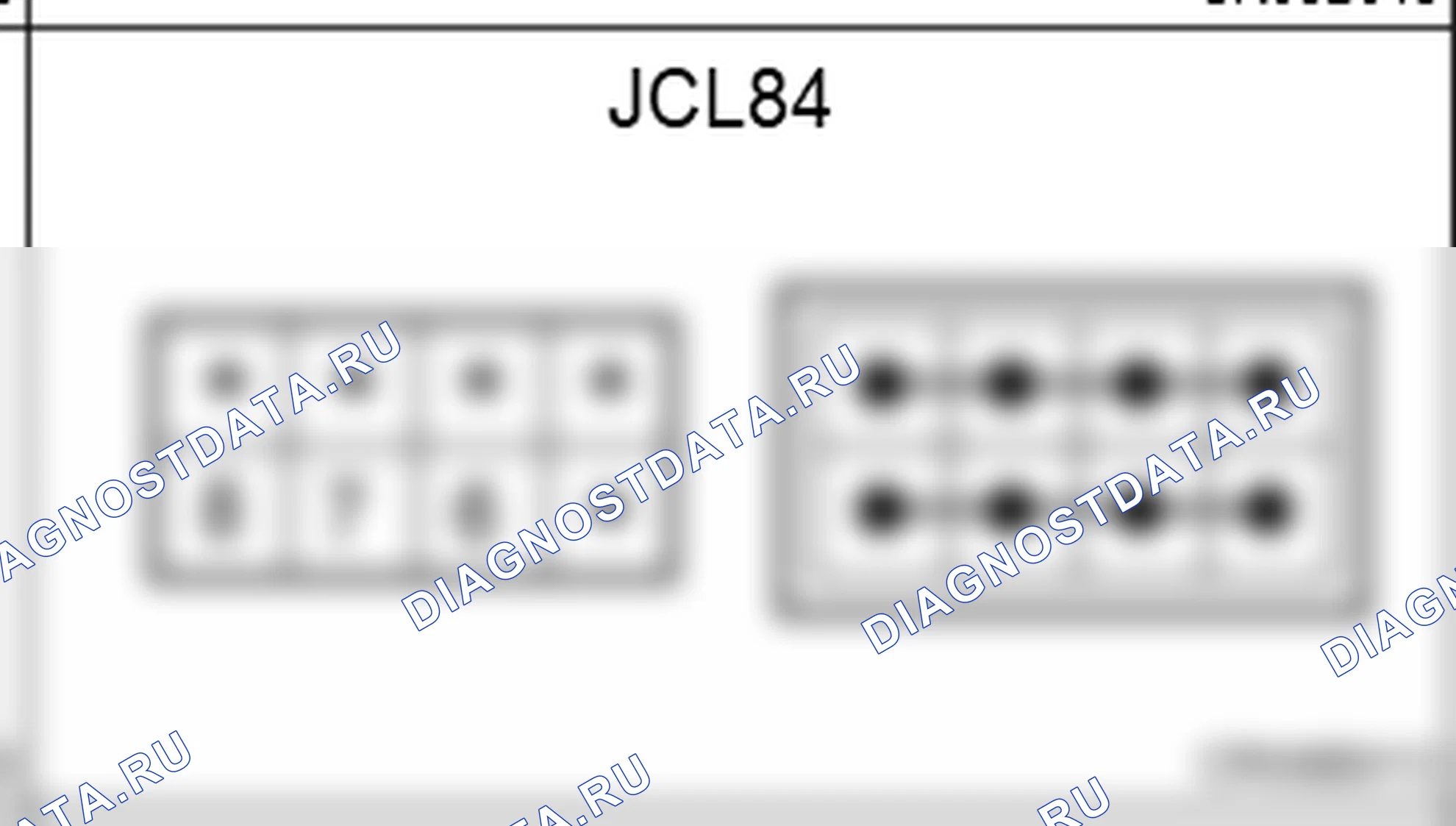 Распиновка разъёма JCL84 — joint connectors. Hyundai Genesis Coupe(Bk)-U.S. I