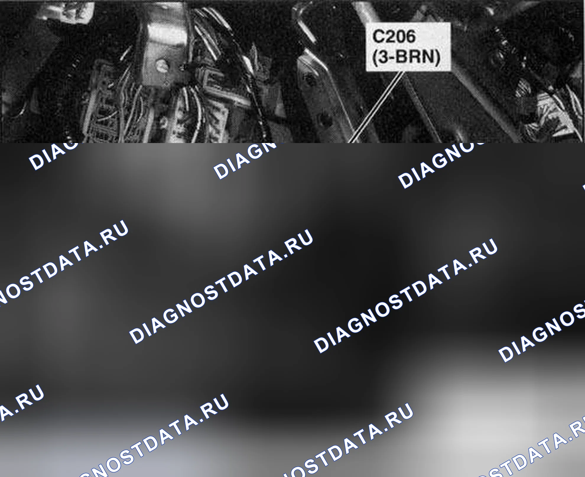 Рис. 1: БЛОК ПРЕДОХРАНИТЕЛЕЙ/РЕЛЕ UNDER-DASH. Honda Ridgeline I