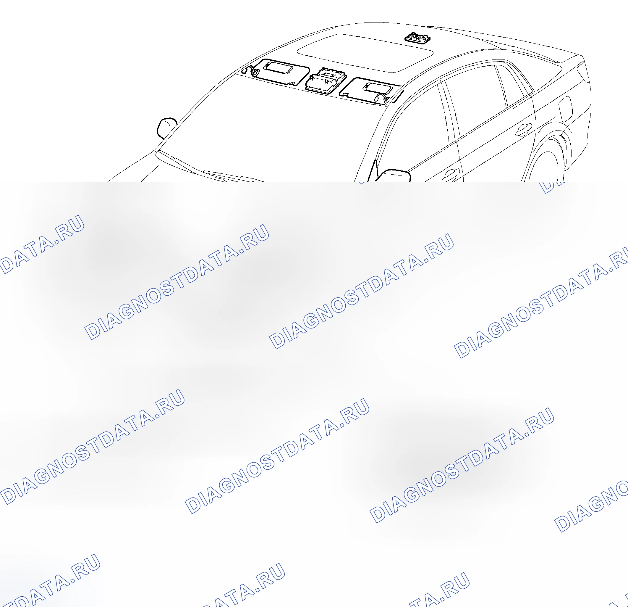 Рис. 177: КОМПОНЕНТЫ. Toyota Avalon XX30