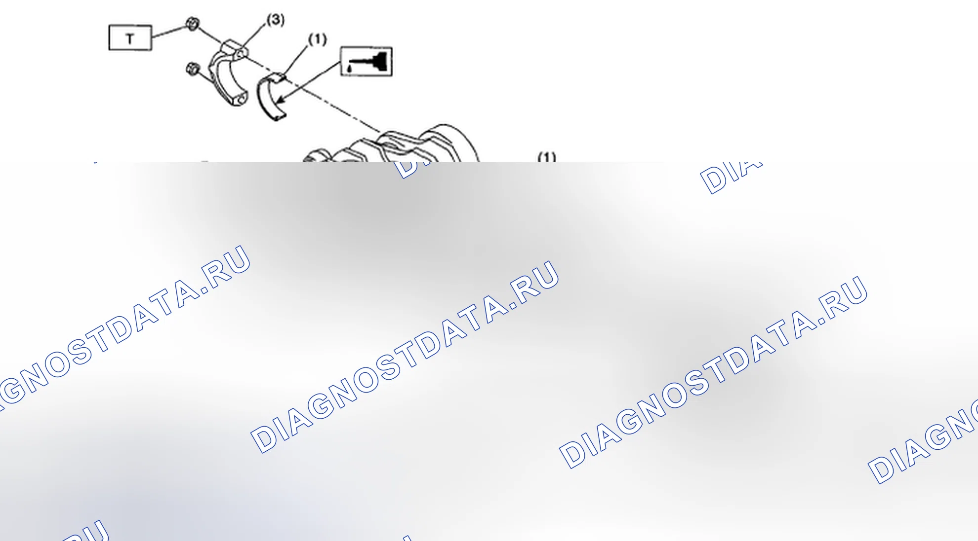 Рис. 187: СБОРКА. Subaru Outback BP рестайлинг