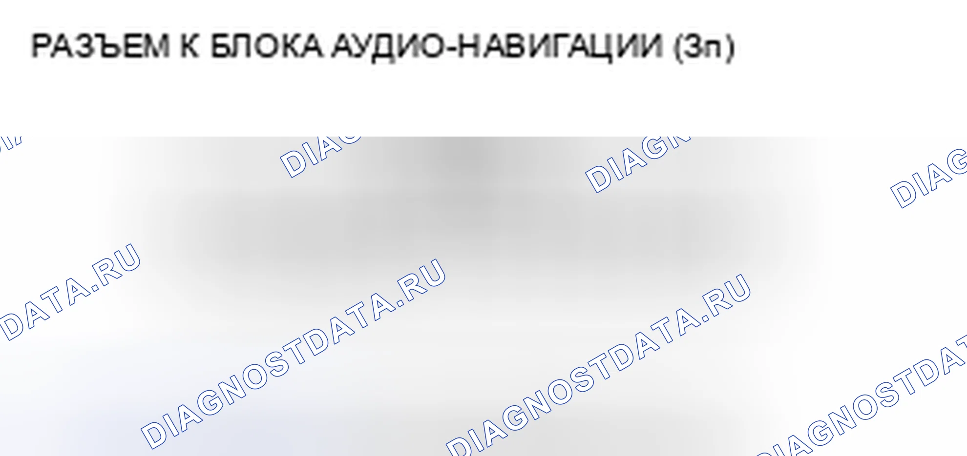 Рис. 34: Диагностический тест: линия связи системы Navi. Honda CR-V III